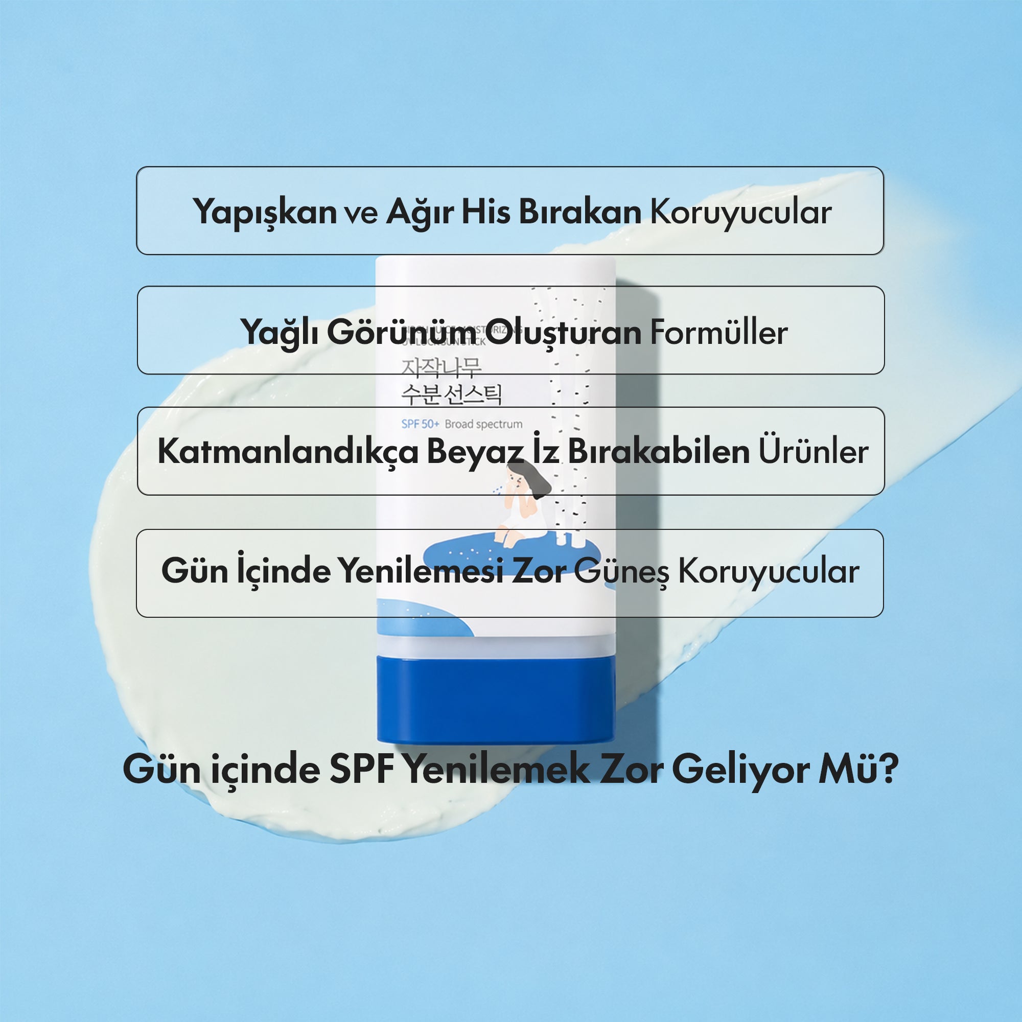 ROUND LAB - Moistruİzİng Sun Stick Güneş Kremi 19 g