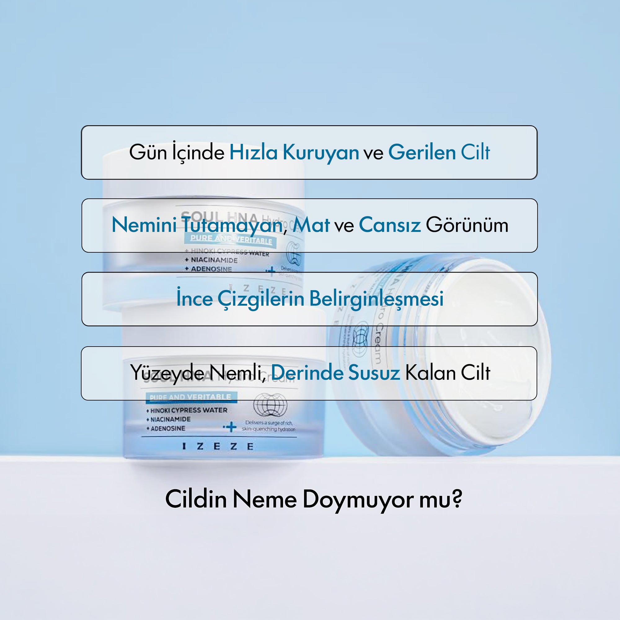IZEZE - Soul HNA Hydro Krem 50 ml