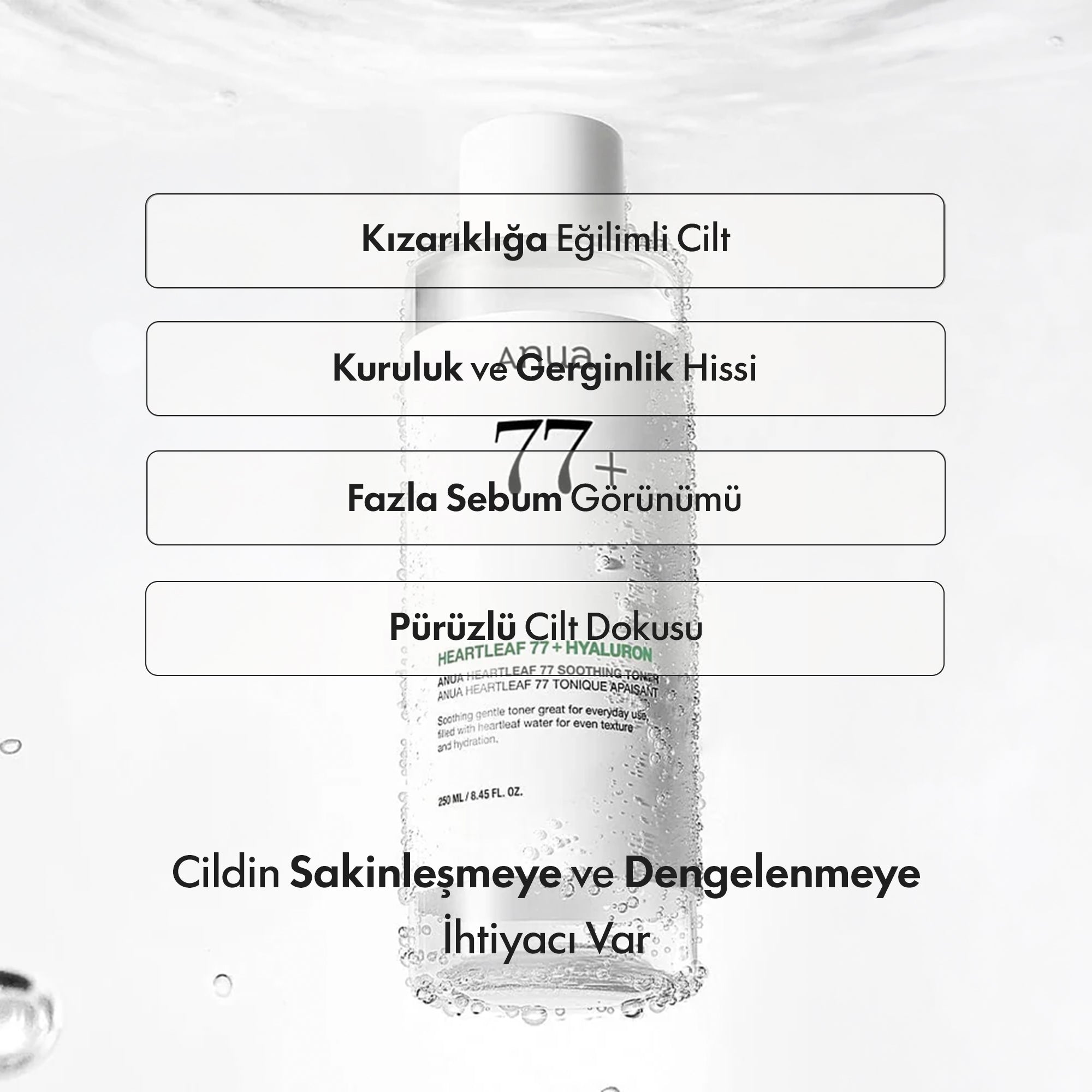 Anua - Heartleaf 77 Soothing Tonik 250 ml