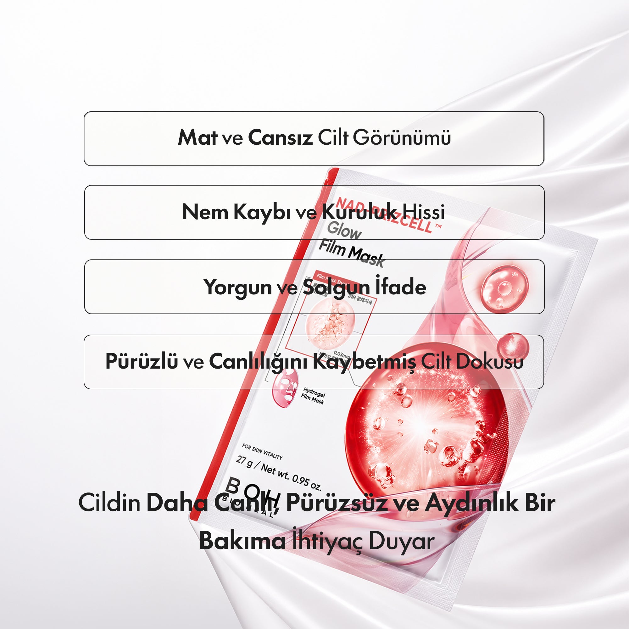 BOH Bioheal - NAD PRIZCELL™ Glow Film Maske