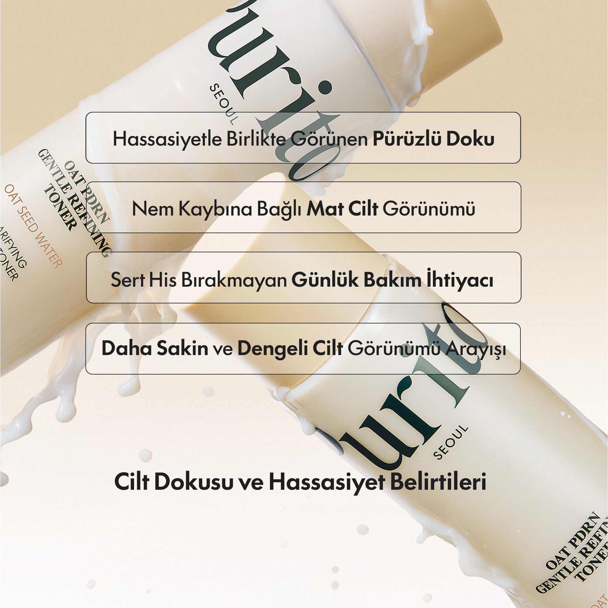PURİTO SEOUL - Oat PDRN Gentle Refining Tonik 200 ml