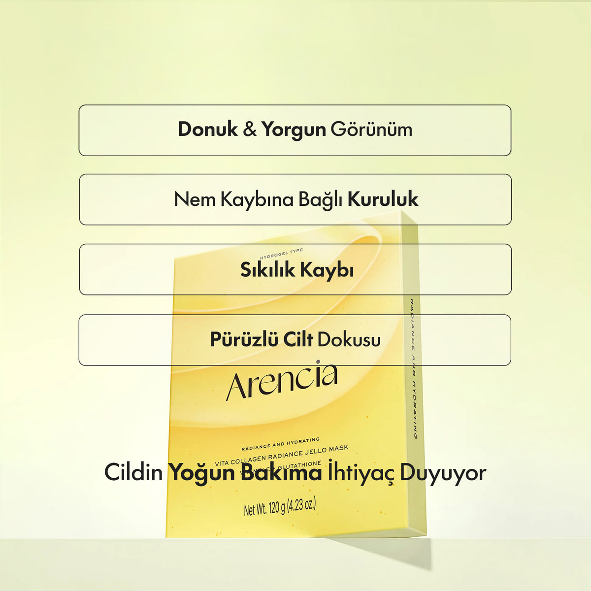 Arencia - Vita Collagen Radiance Jello Maske