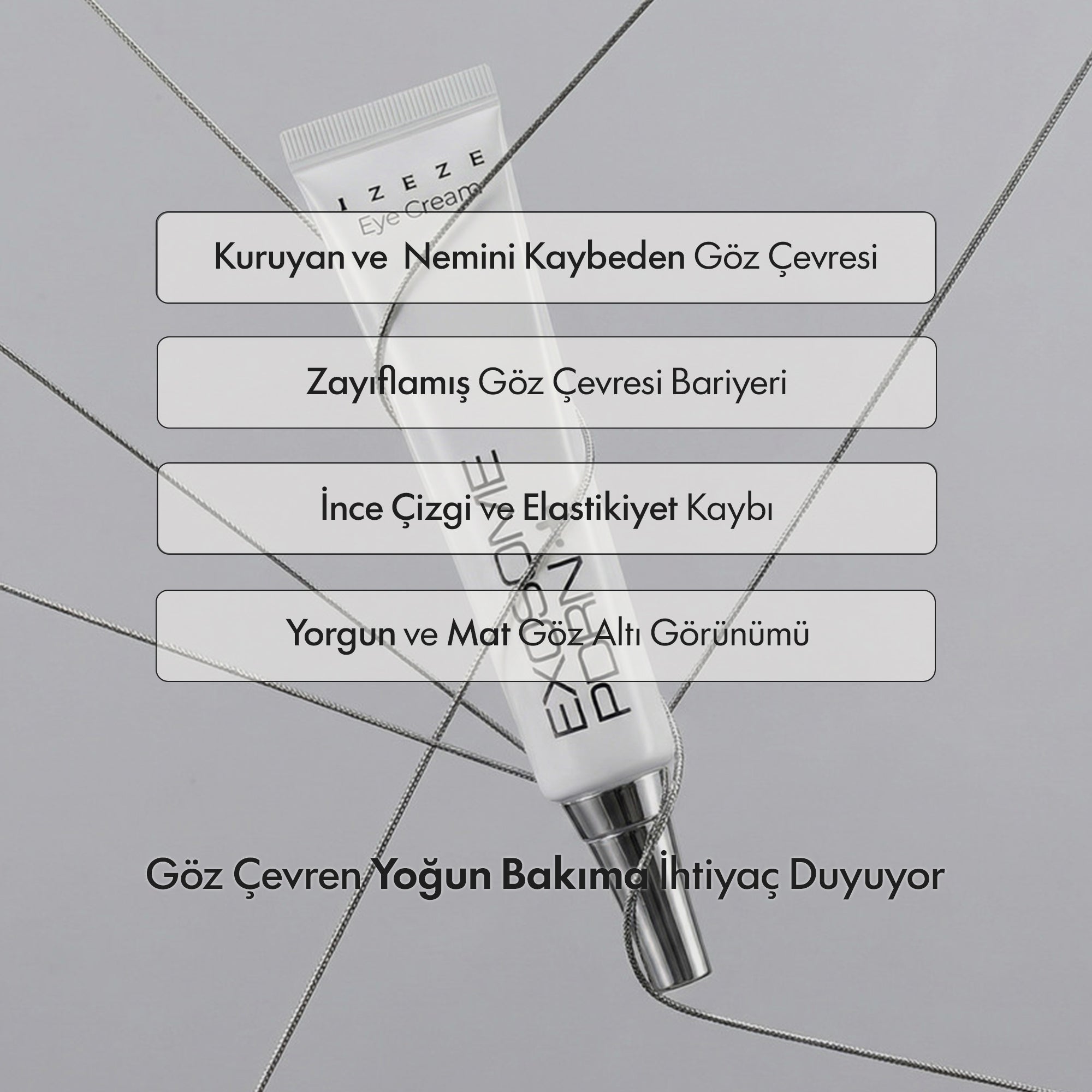 IZEZE - Exosome PDRN Sıkılaştırıcı Göz Kremi 30 ml
