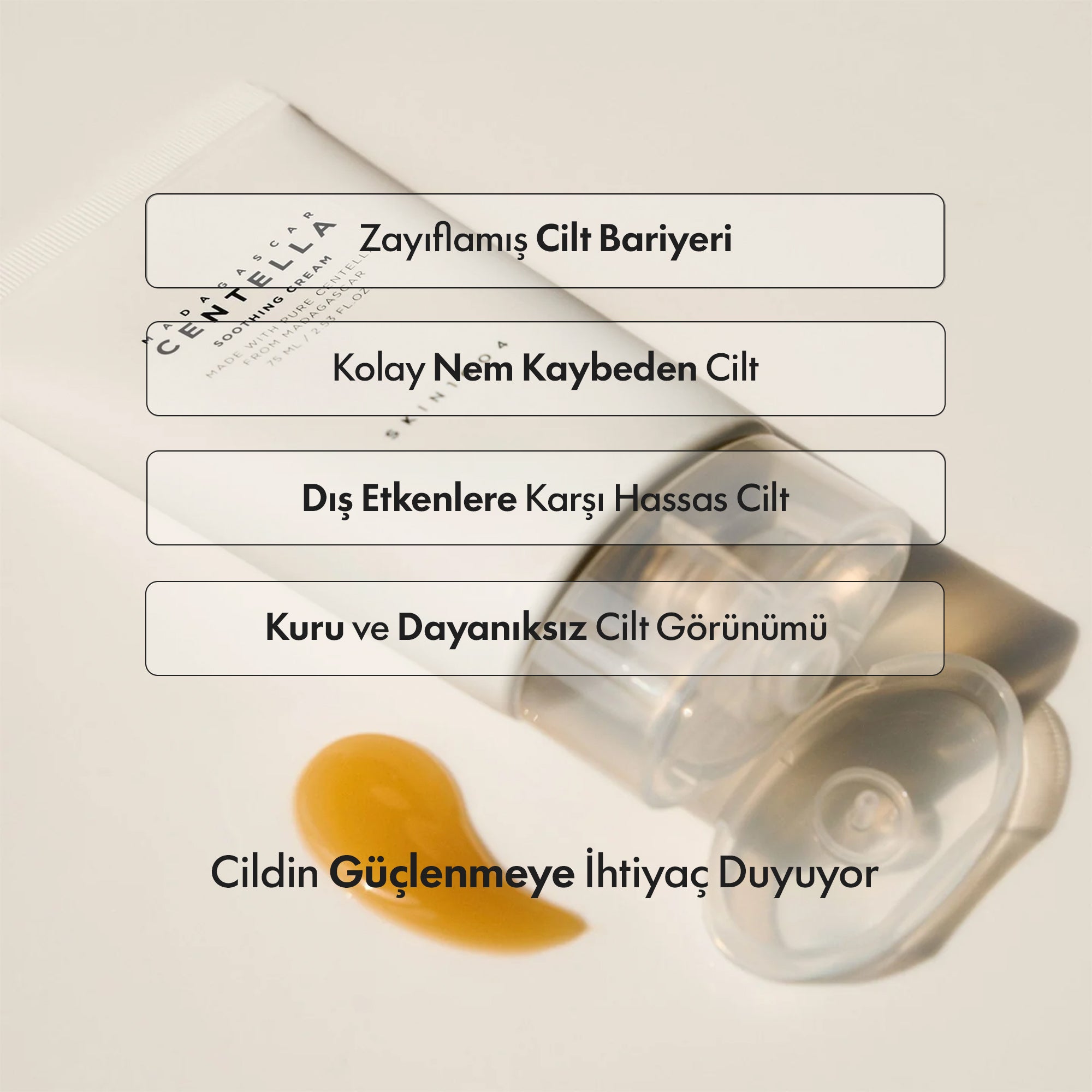 SKIN 1004 - Centella Yatıştırıcı Krem 75 ml