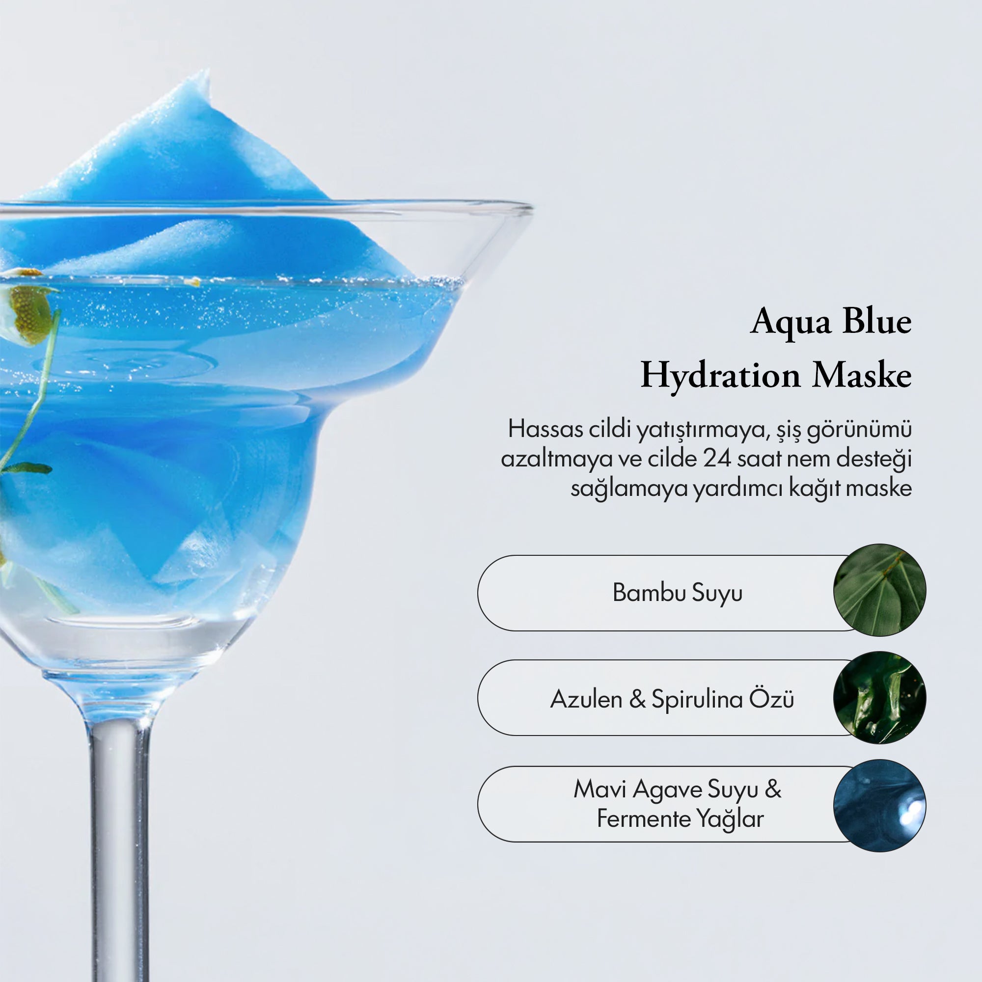 DR ALTHEA - Aqua Blue Hydration Maske 4'lü Set