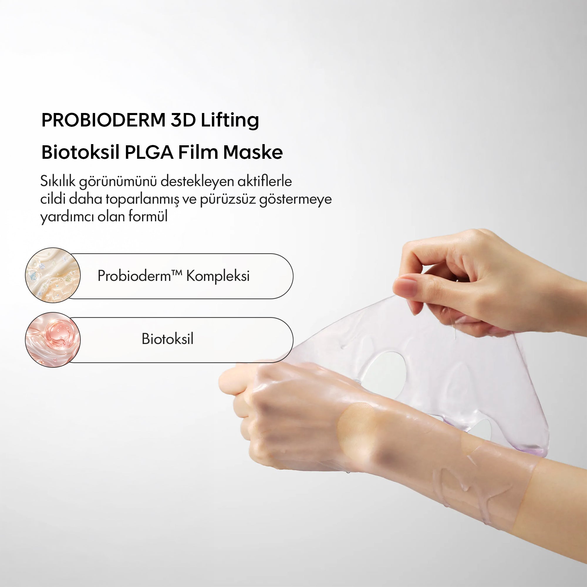 BOH Bioheal - PROBIODERM™ 3D Lifting Biotoksil PLGA Film Maske