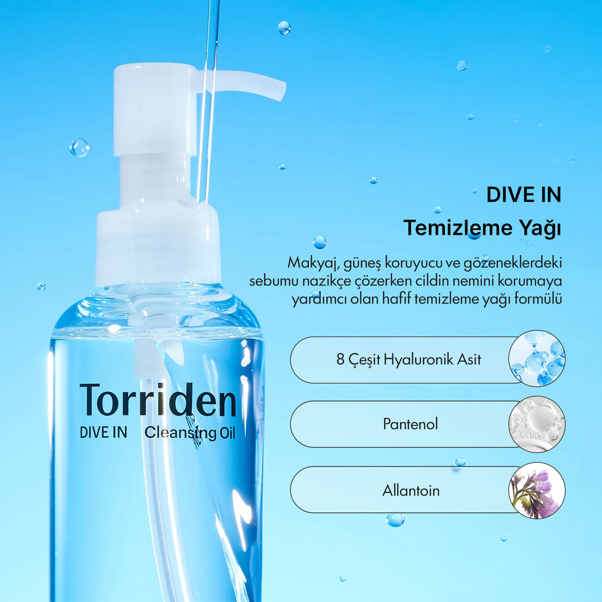 Torriden - DIVE IN Cleansing Oil 200 ml