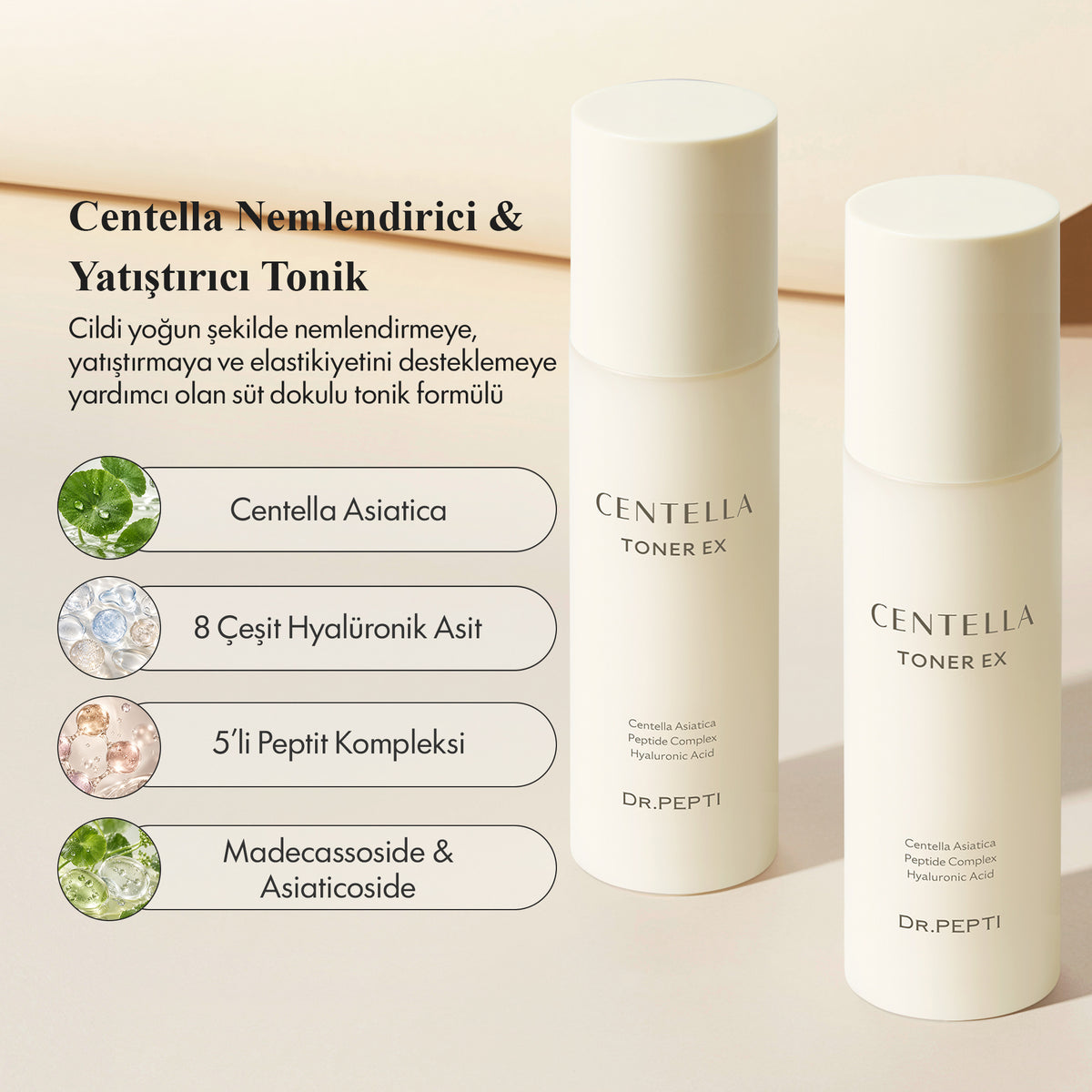 Dr. Pepti - Centella Toner EX 180 ml