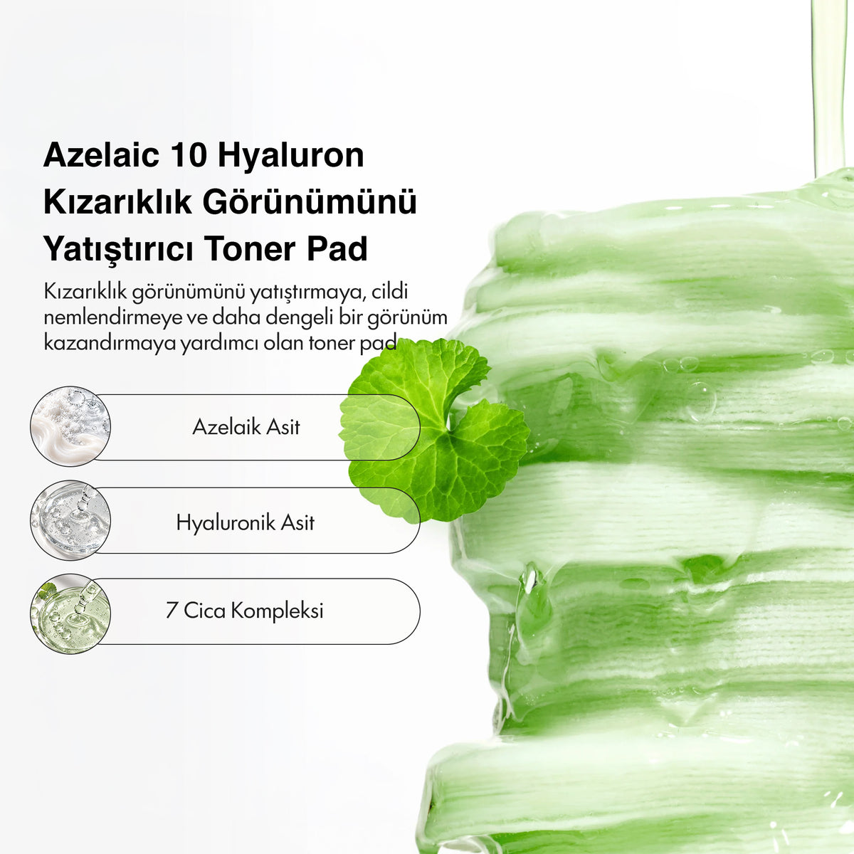 Anua - Azelaic 10 Hyaluron Redness Soothing Pad (90 Adet)