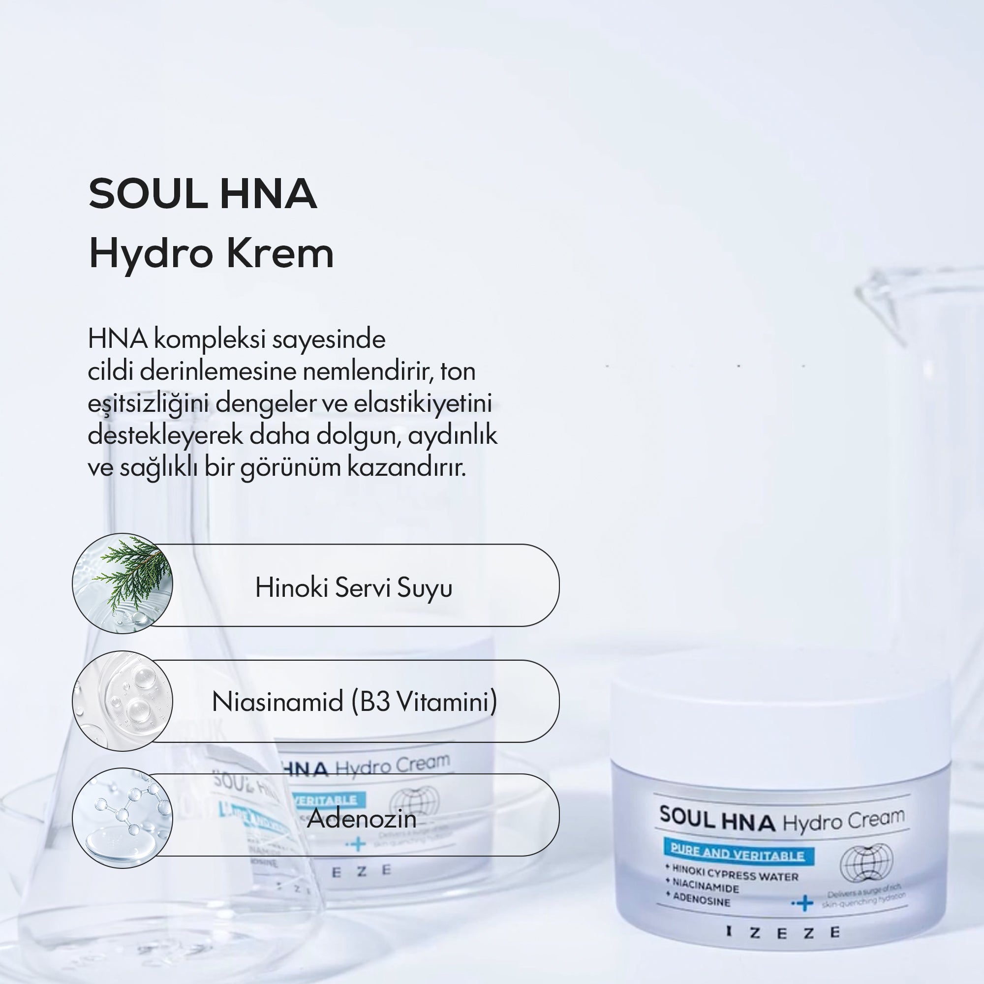 IZEZE - Soul HNA Hydro Krem 50 ml