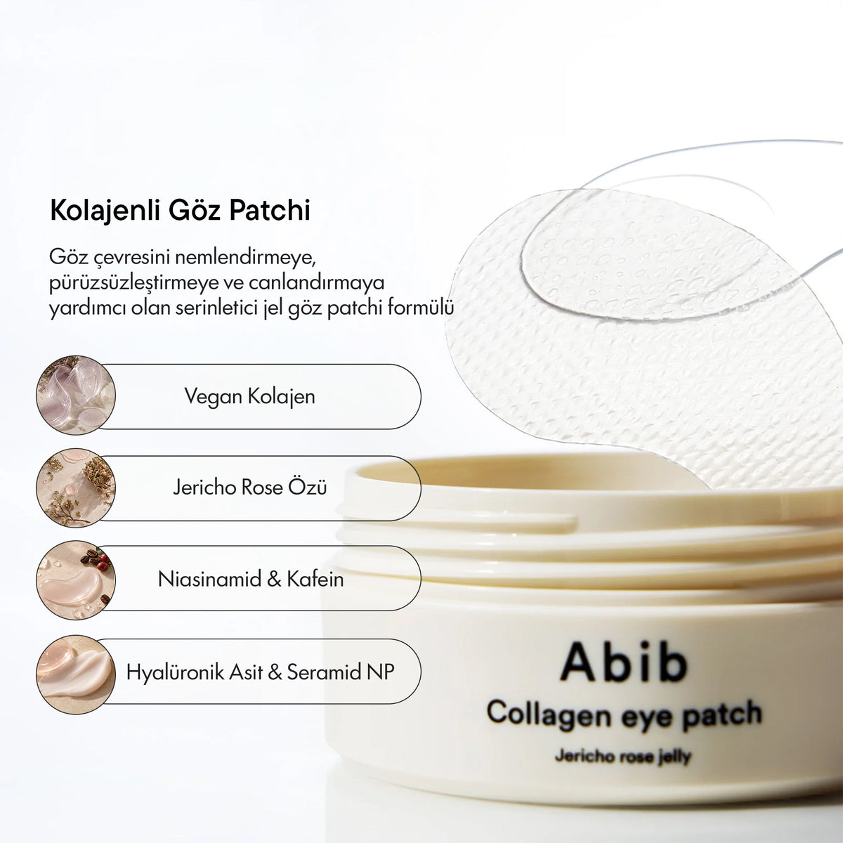 Abib - Collagen Eye Patch Jericho Rose Jelly 90 g