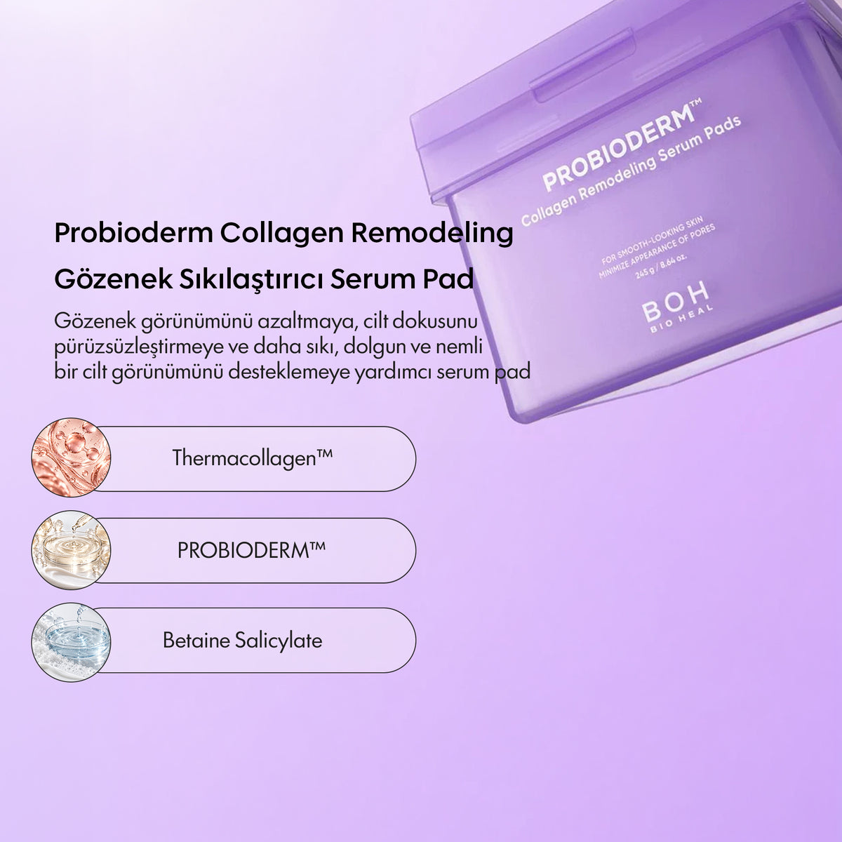 BOH Bioheal - PROBIODERM™ Collagen Remodeling Serum Pad 70 Adet