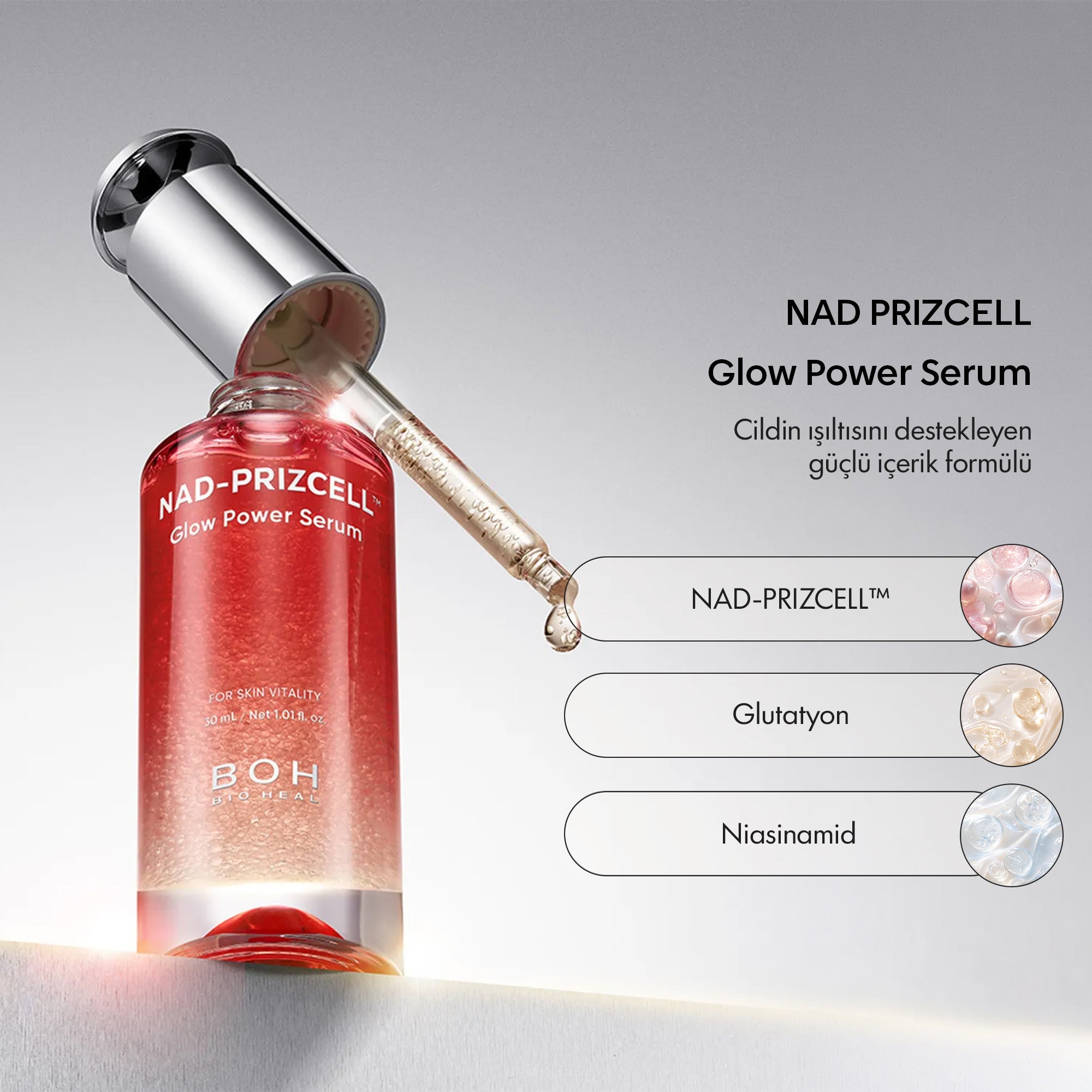 BOH Bioheal - NAD PRIZCELL™ Glow Power Serum 30 ml