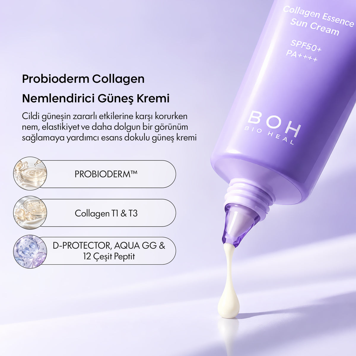 BOH Bioheal - PROBIODERM™ Collagen Essence Sun Cream 50 ml