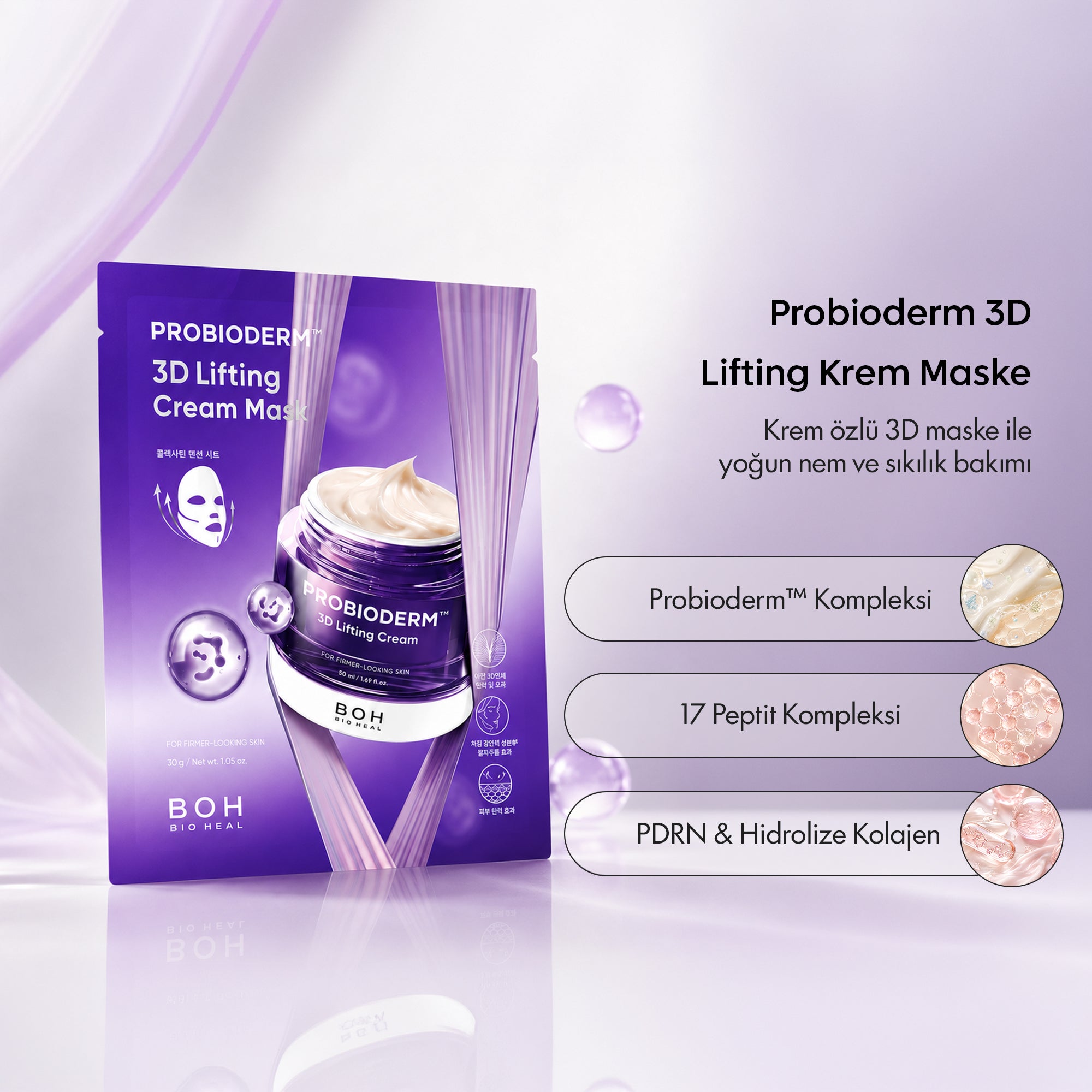 BOH Bioheal - PROBIODERM™ 3D Lifting Krem Maske