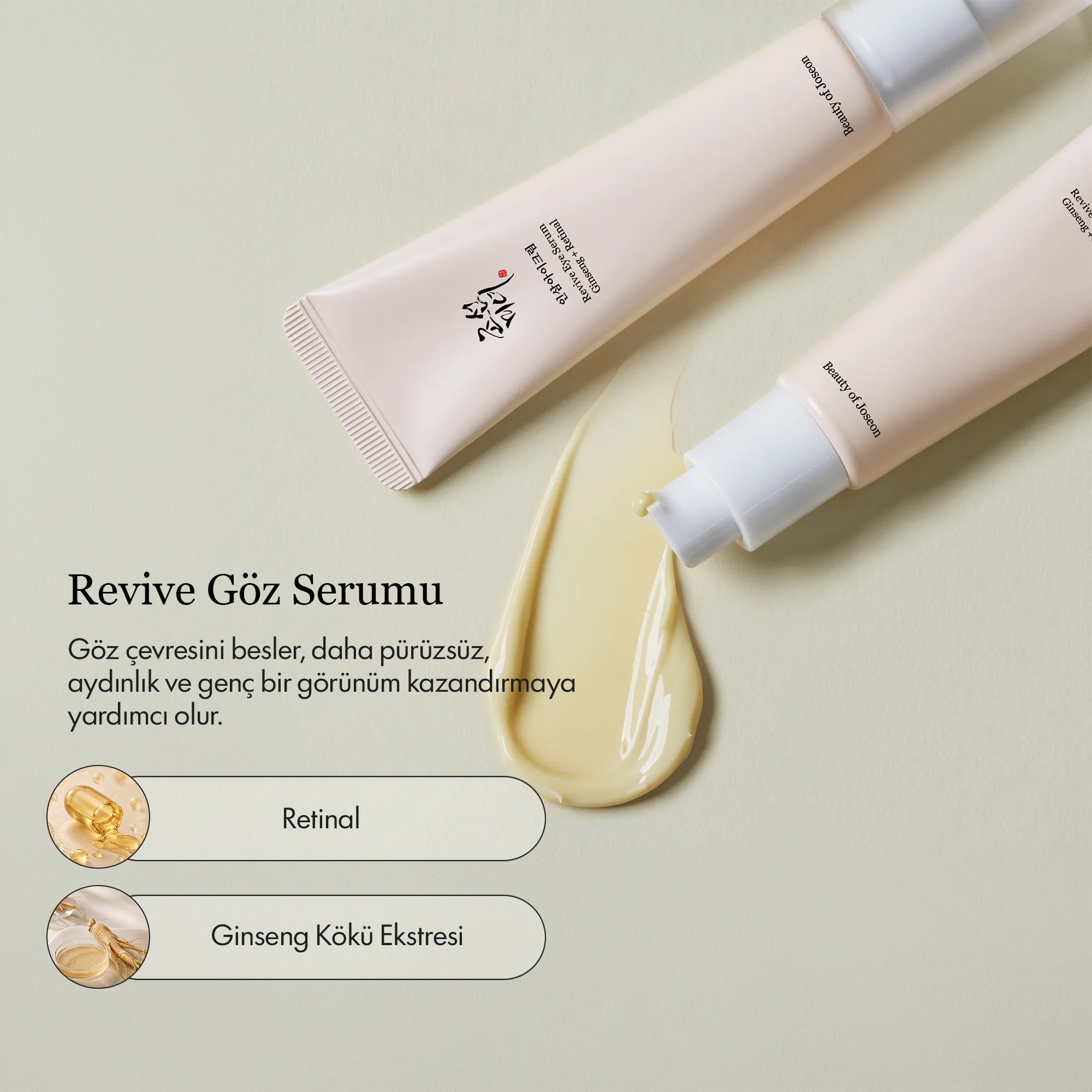 BEAUTY OF JOSEON - Revive Eye Serum With Ginseng Retinal 30 ml