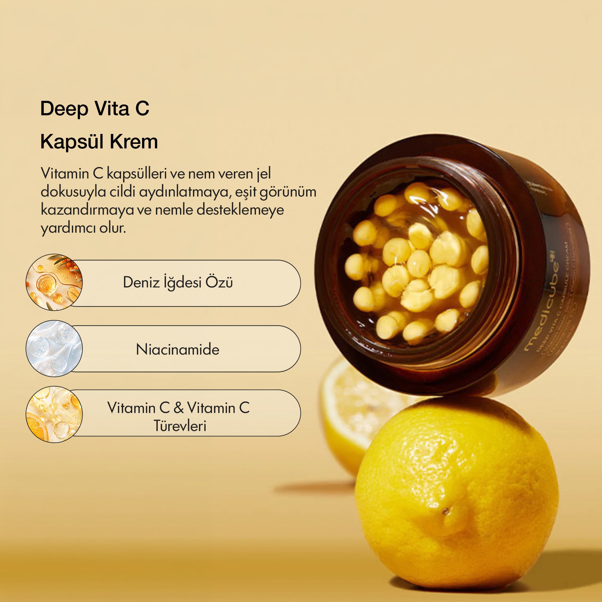 Medicube - Deep Vita C Kapsül Krem 55 g