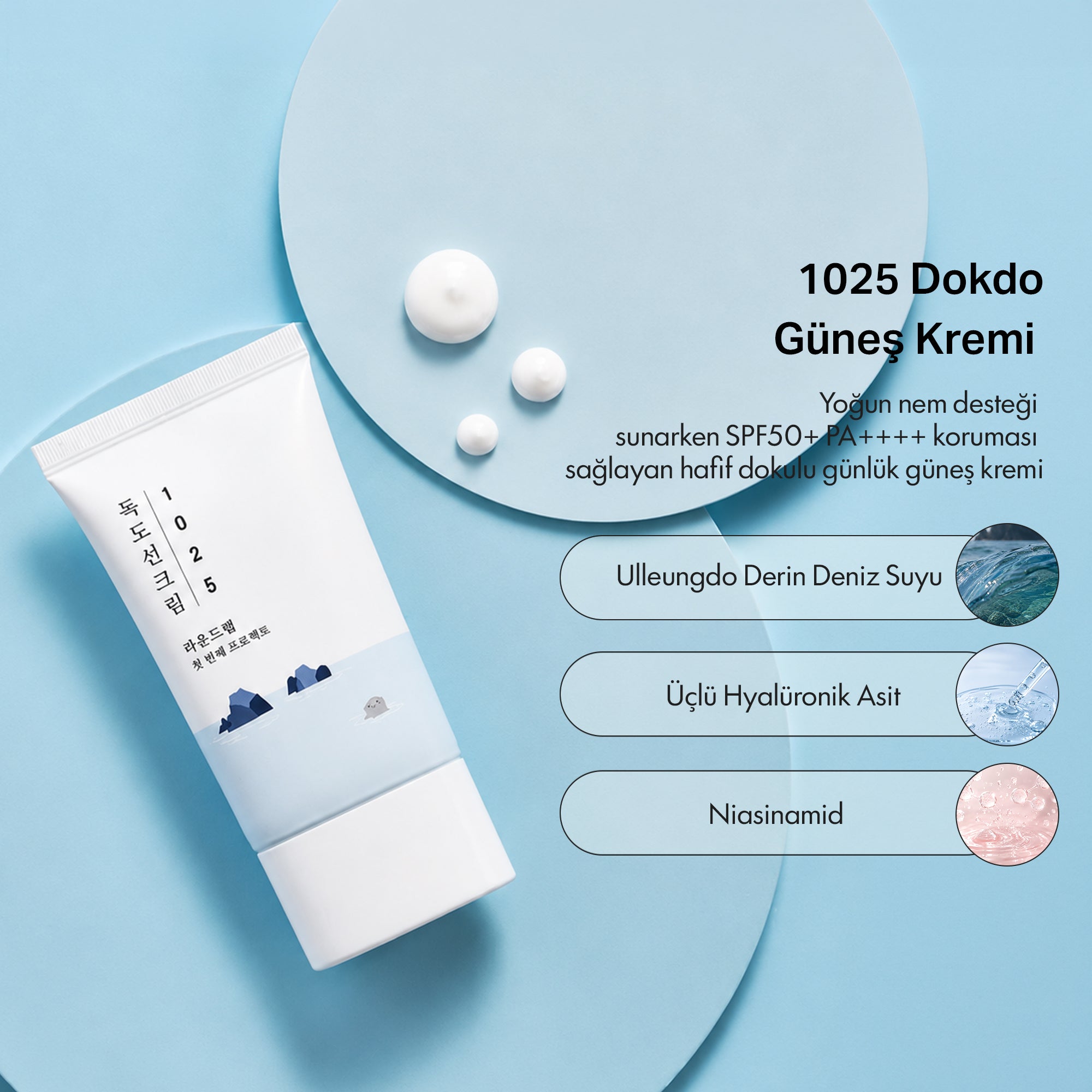 ROUND LAB - 1025 Dokdo Güneş Kremi 50 ml