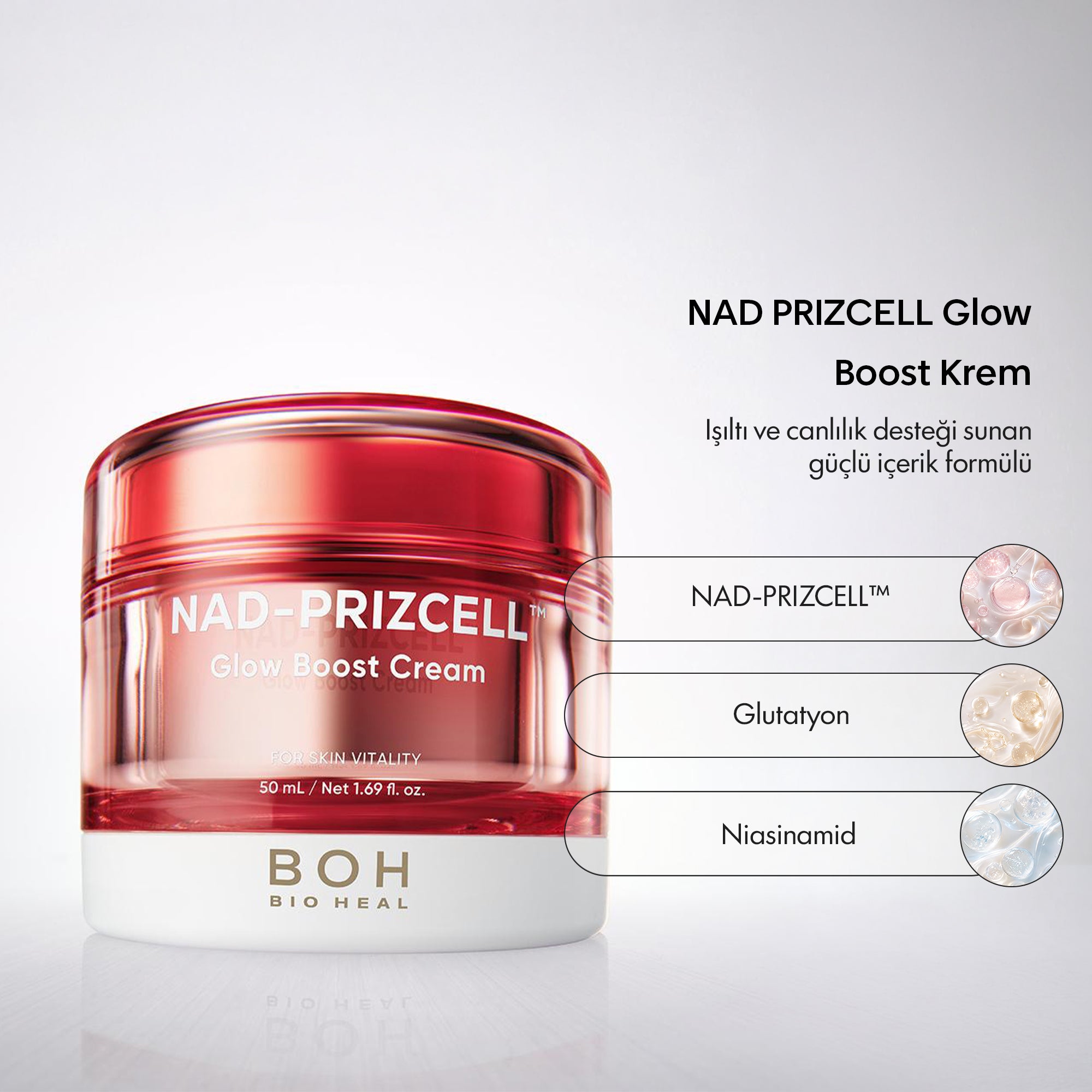 BOH Bioheal - NAD PRIZCELL™ Glow Boost Krem 50 ml