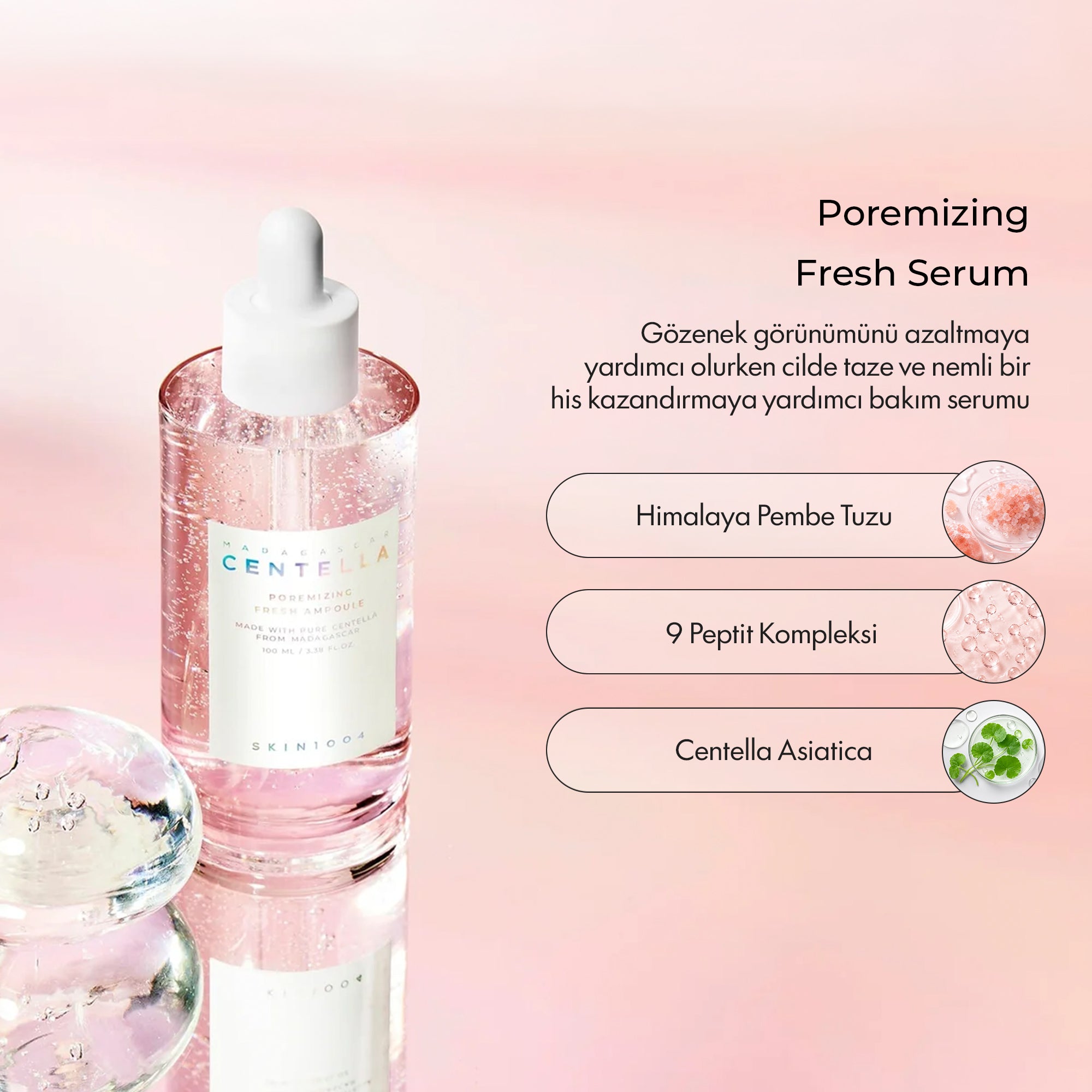 SKIN 1004 - Centella Poremizing Fresh Ampoule Serum 100 ml