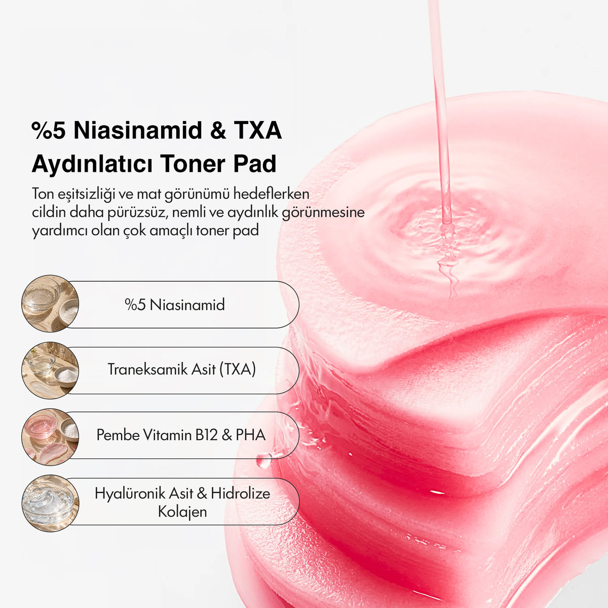Anua - Azelaic 10 Hyaluron Redness Soothing Pad (90 Adet)