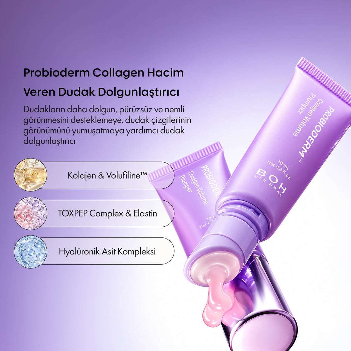 BOH Bioheal - PROBIODERM™ Collagen Volume Lip Plumper 10 ml