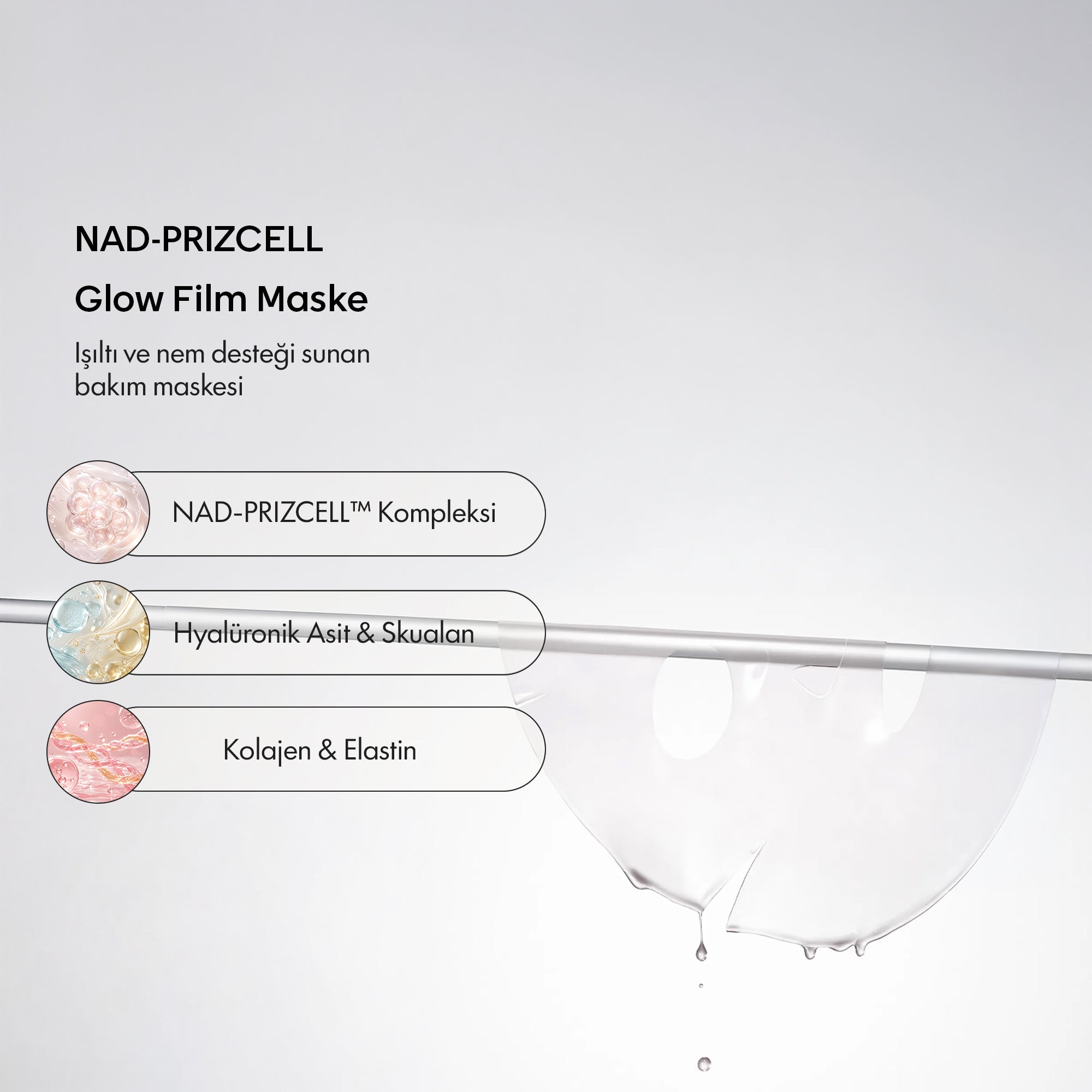 BOH Bioheal - NAD PRIZCELL™ Glow Film Maske