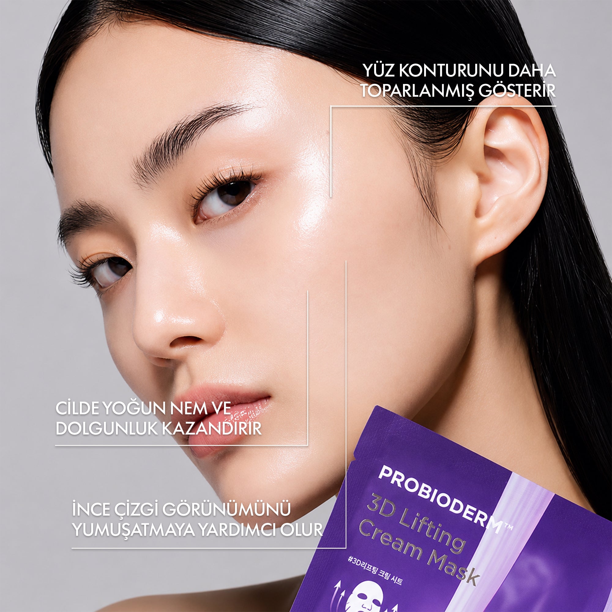 BOH Bioheal - PROBIODERM™ 3D Lifting Krem Maske 6'lı Set