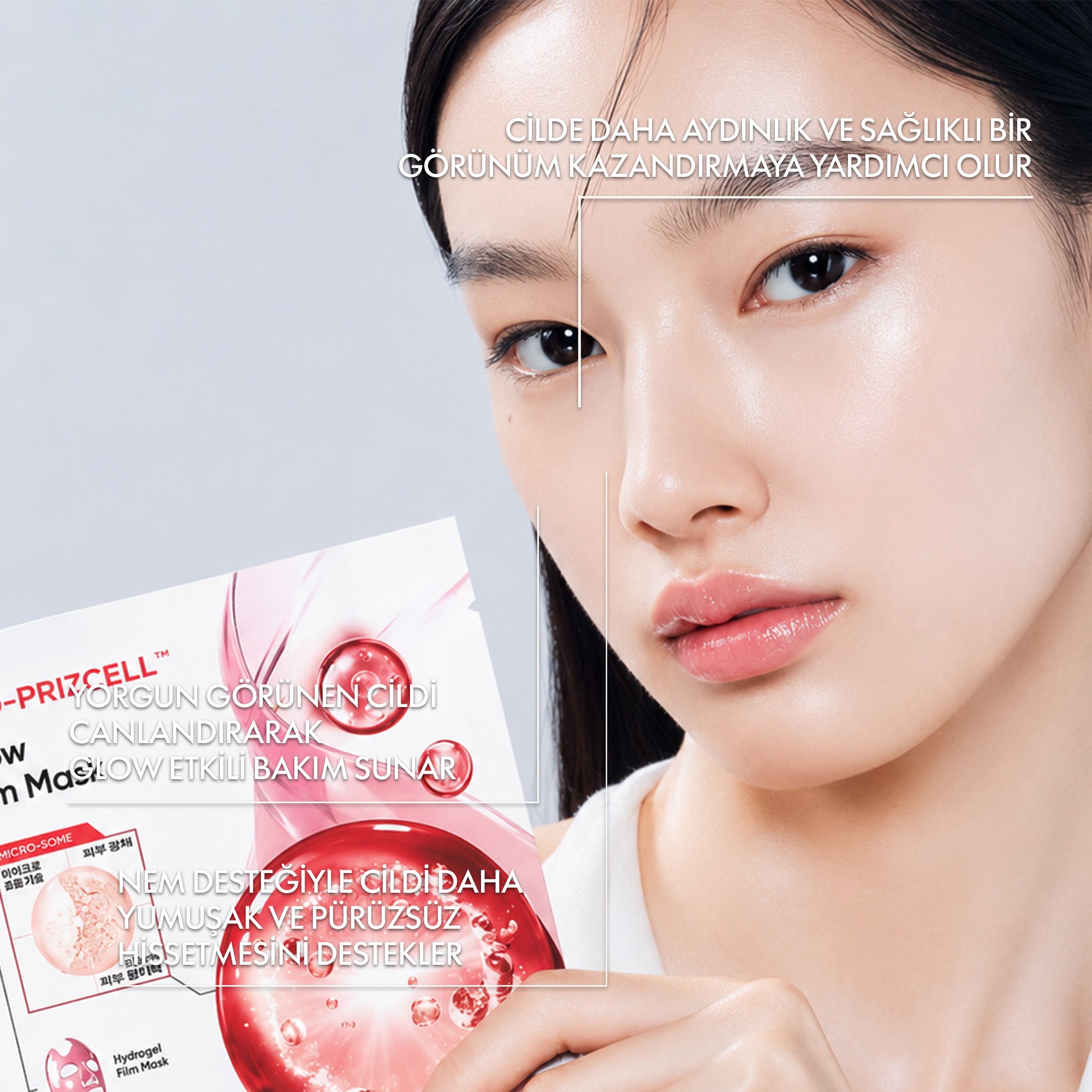 BOH Bioheal - NAD PRIZCELL™ Glow Film Maske 6'lı Set