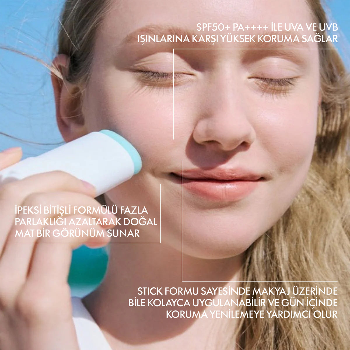 Skin 1004 - Centella Hyalu-Cica Silky-Fit Stick Güneş Kremi 20 g