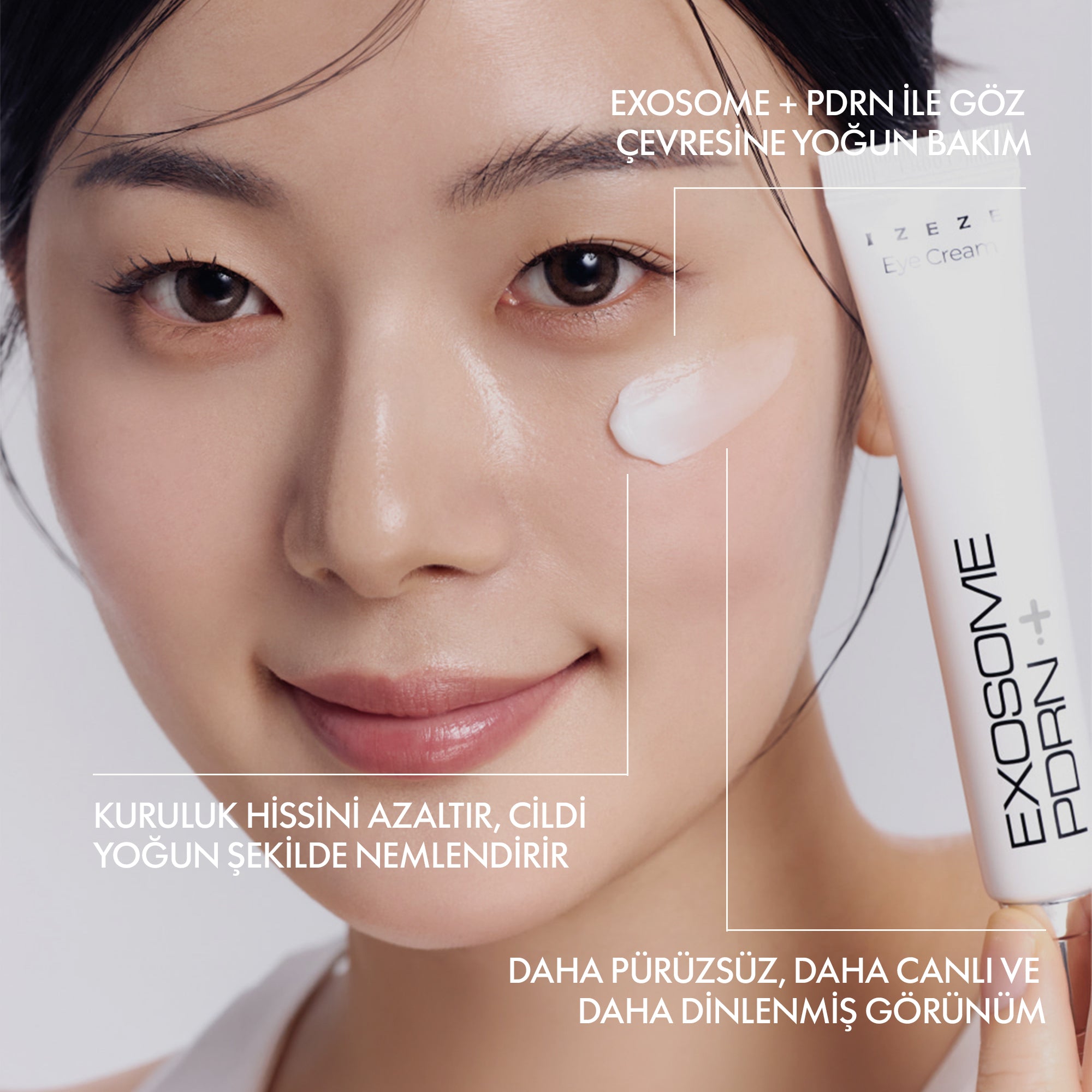 Izeze - Exosome PDRN Sıkılaştırıcı Göz Kremi 30 ml