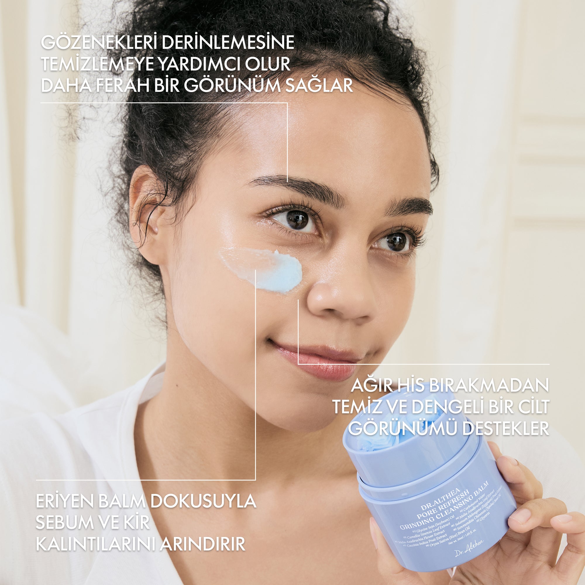 DR. ALTHEA - Pore Refresh Grinding Temizleme Balmı 50 ml