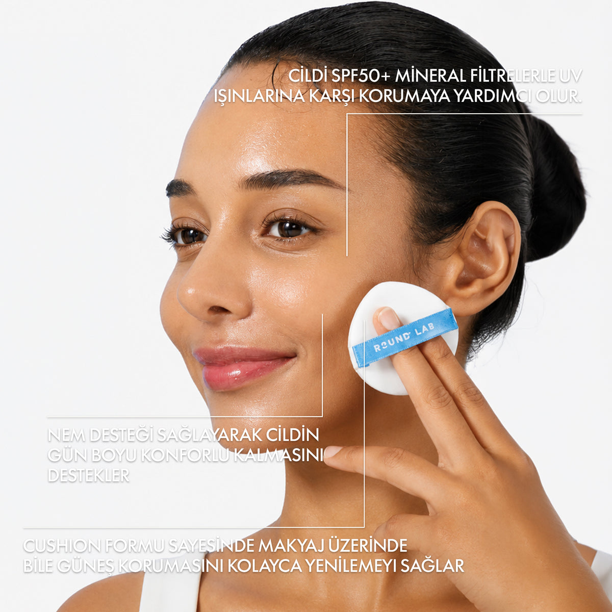Round Lab - Birch Juice Moisturizing Sun Cushion 15 g