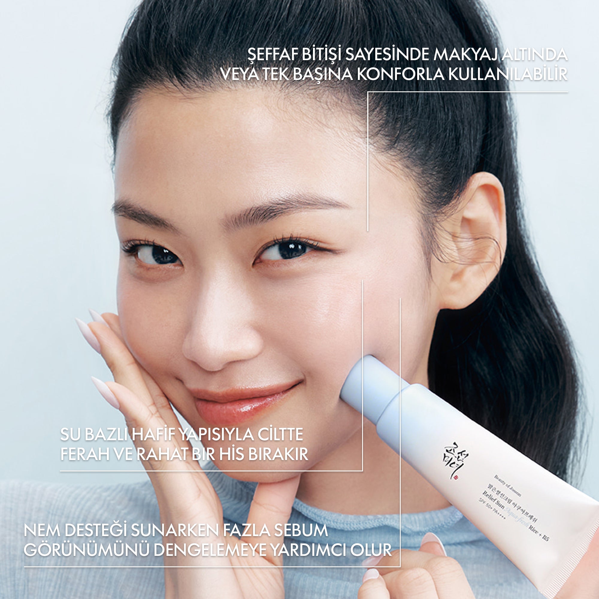 BEAUTY OF JOSEON - Relief Sun Aqua Fresh Rice B5 SPF50+ Güneş Kremi 50 ml