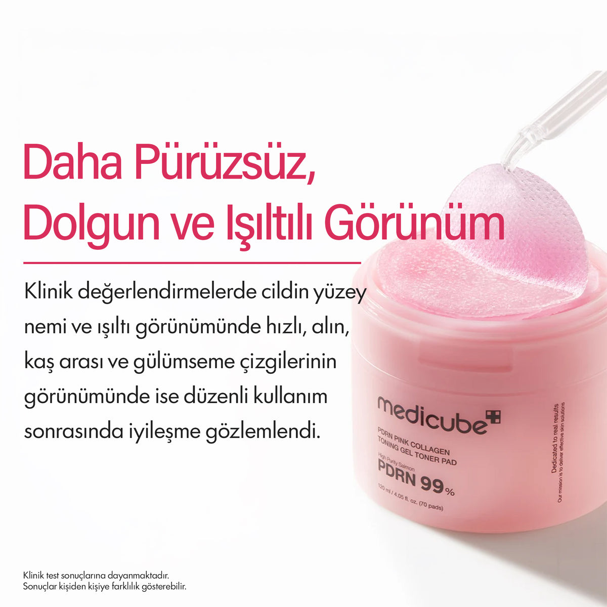 Medicube - PDRN Pink Collagen Toning Gel Toner Pad