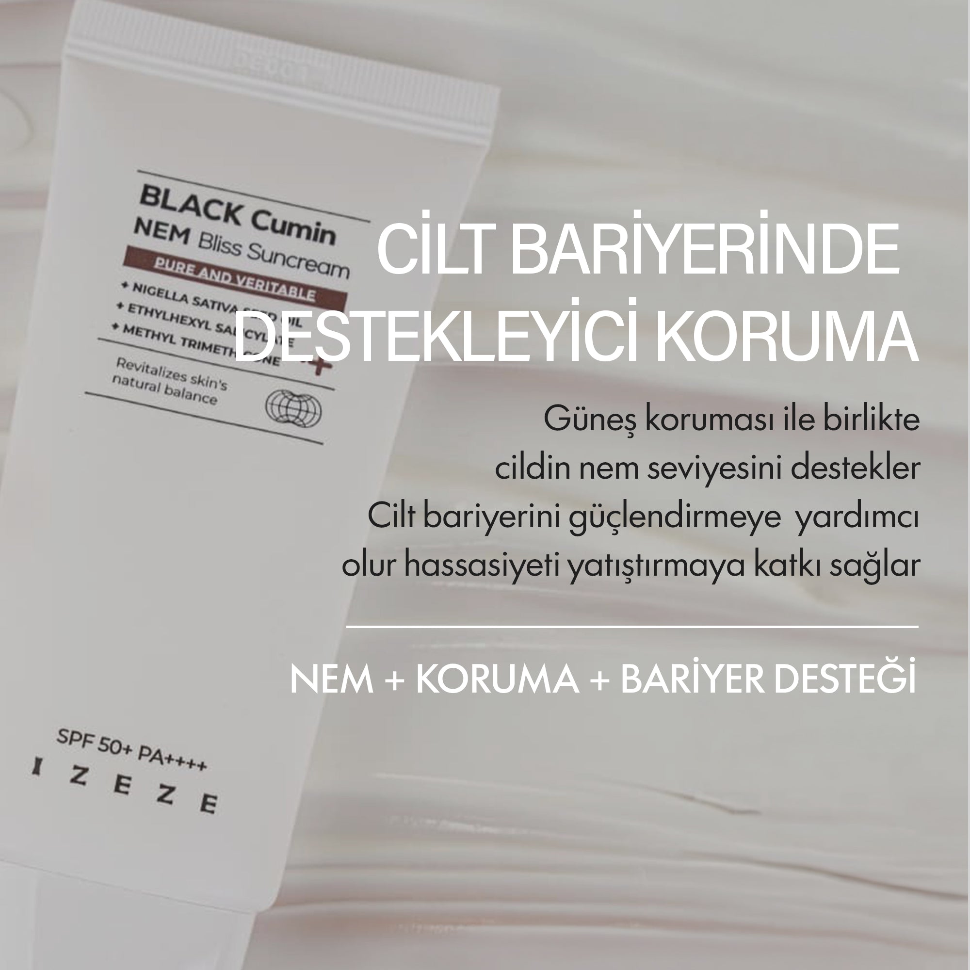 IZEZE - Black Cumin NEM Bliss Güneş Kremi 50 ml