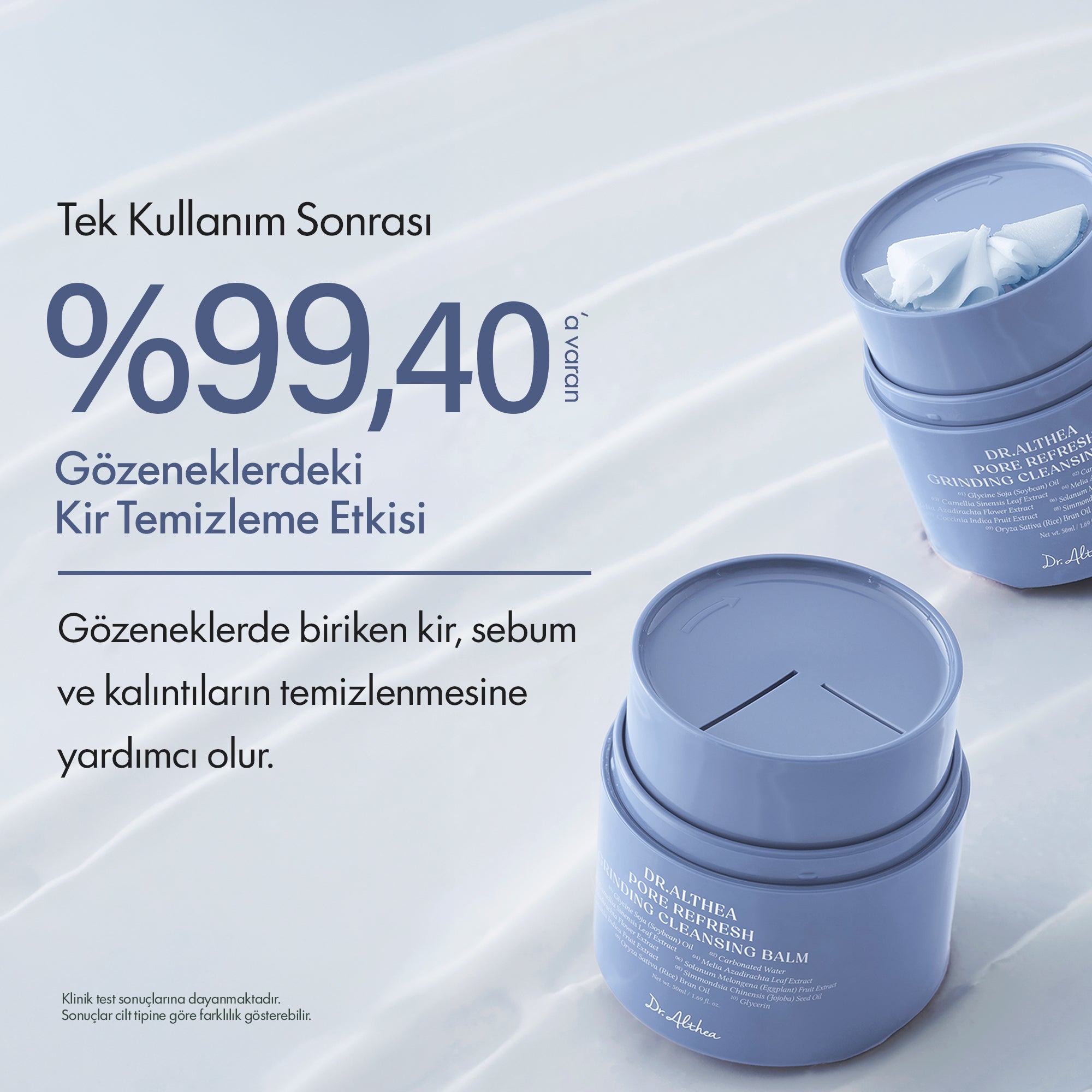 DR. ALTHEA - Pore Refresh Grinding Temizleme Balmı 50 ml