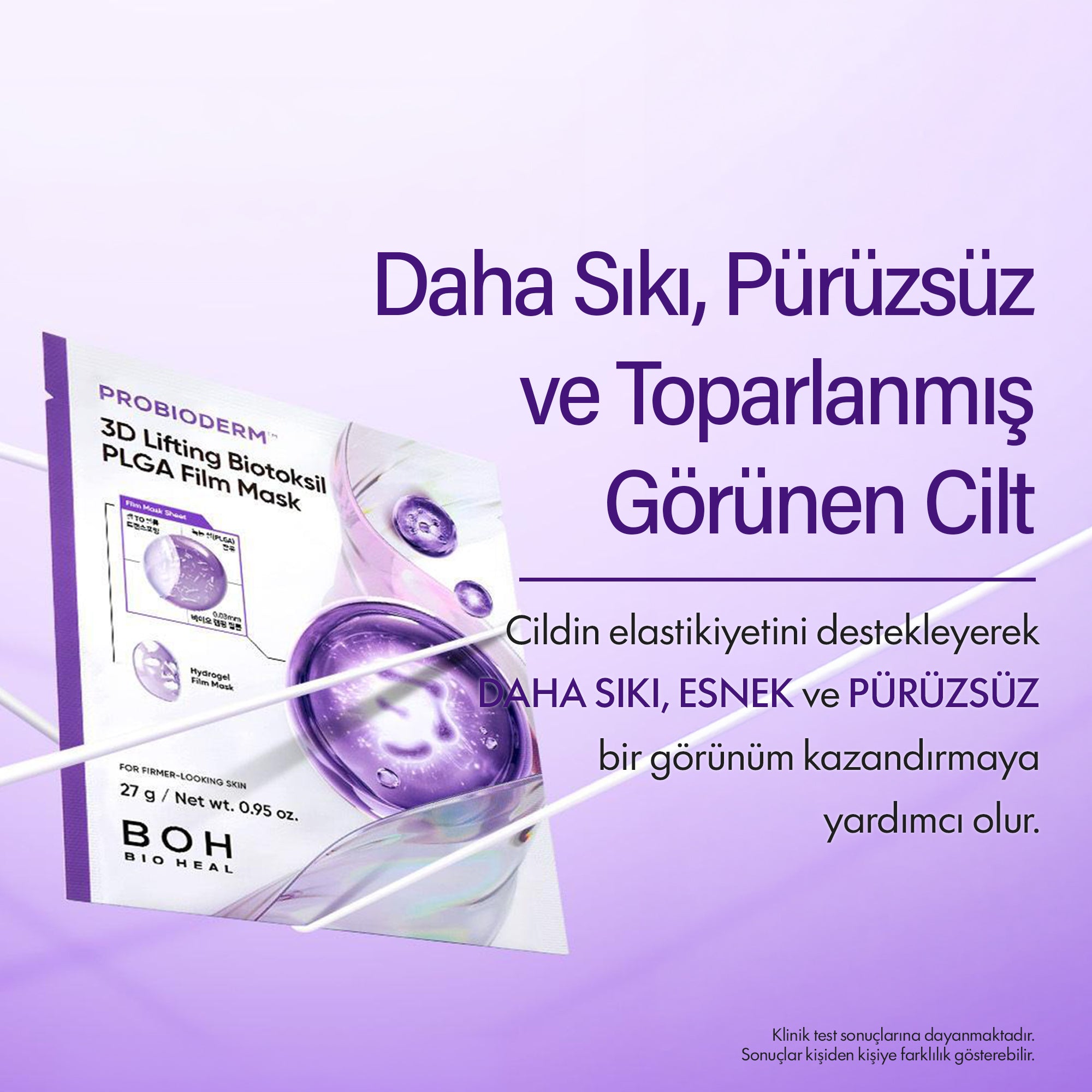 BOH Bioheal - PROBIODERM™ 3D Lifting Biotoksil PLGA Film Maske