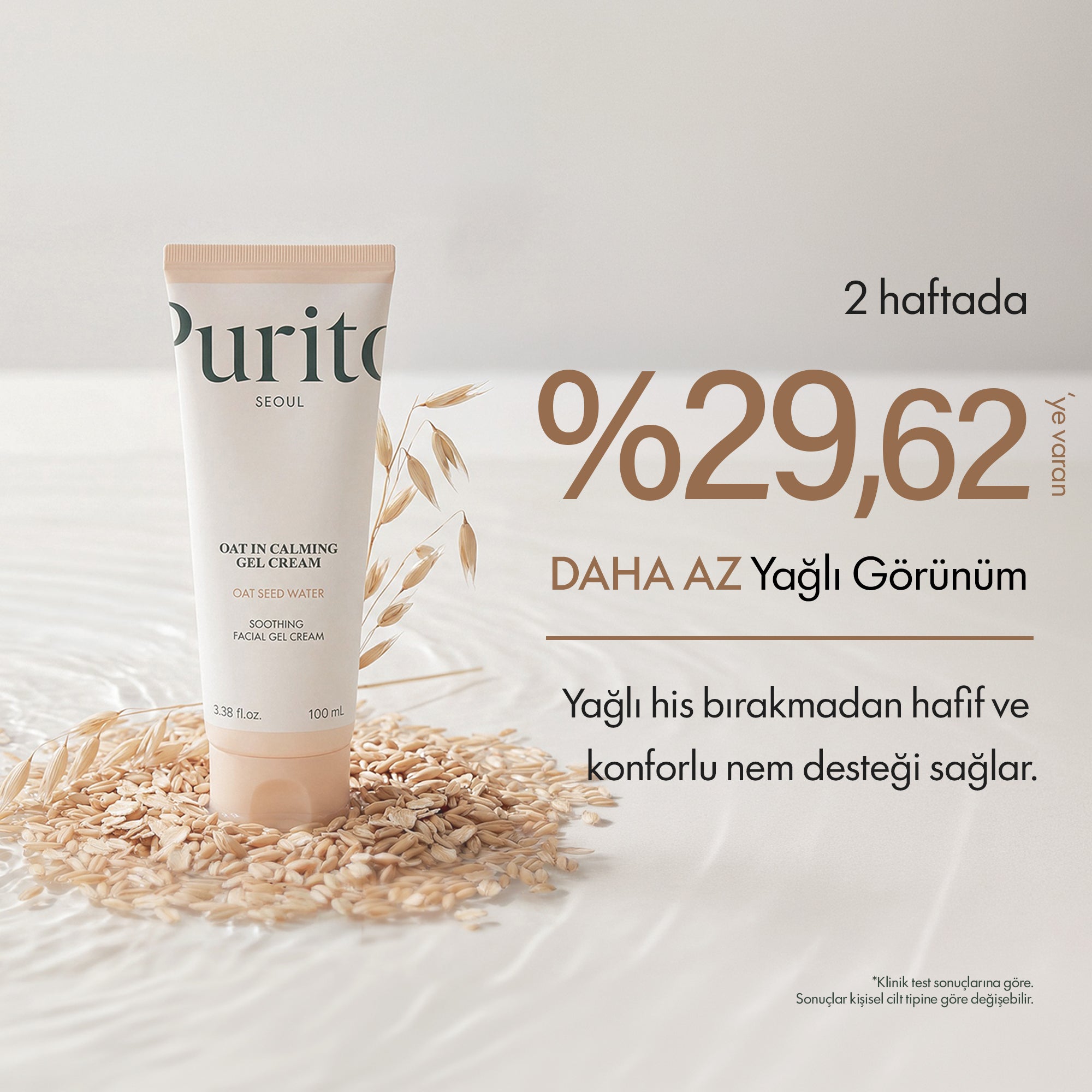 PURİTO SEOUL -  Oat-in Calming Jel Krem 100 ml