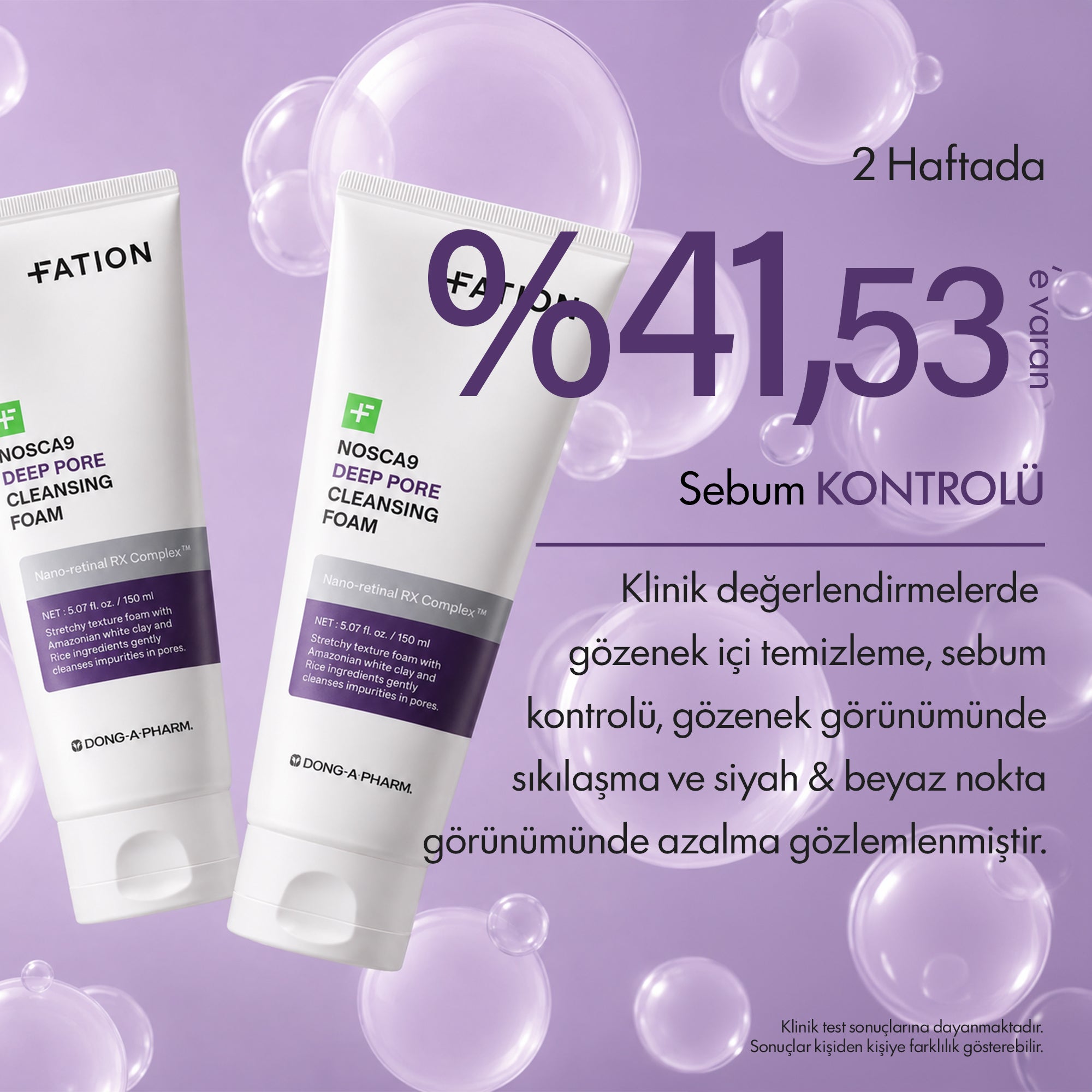 Fation - Nosca9 Deep Pore Cleansing Foam 150 ml