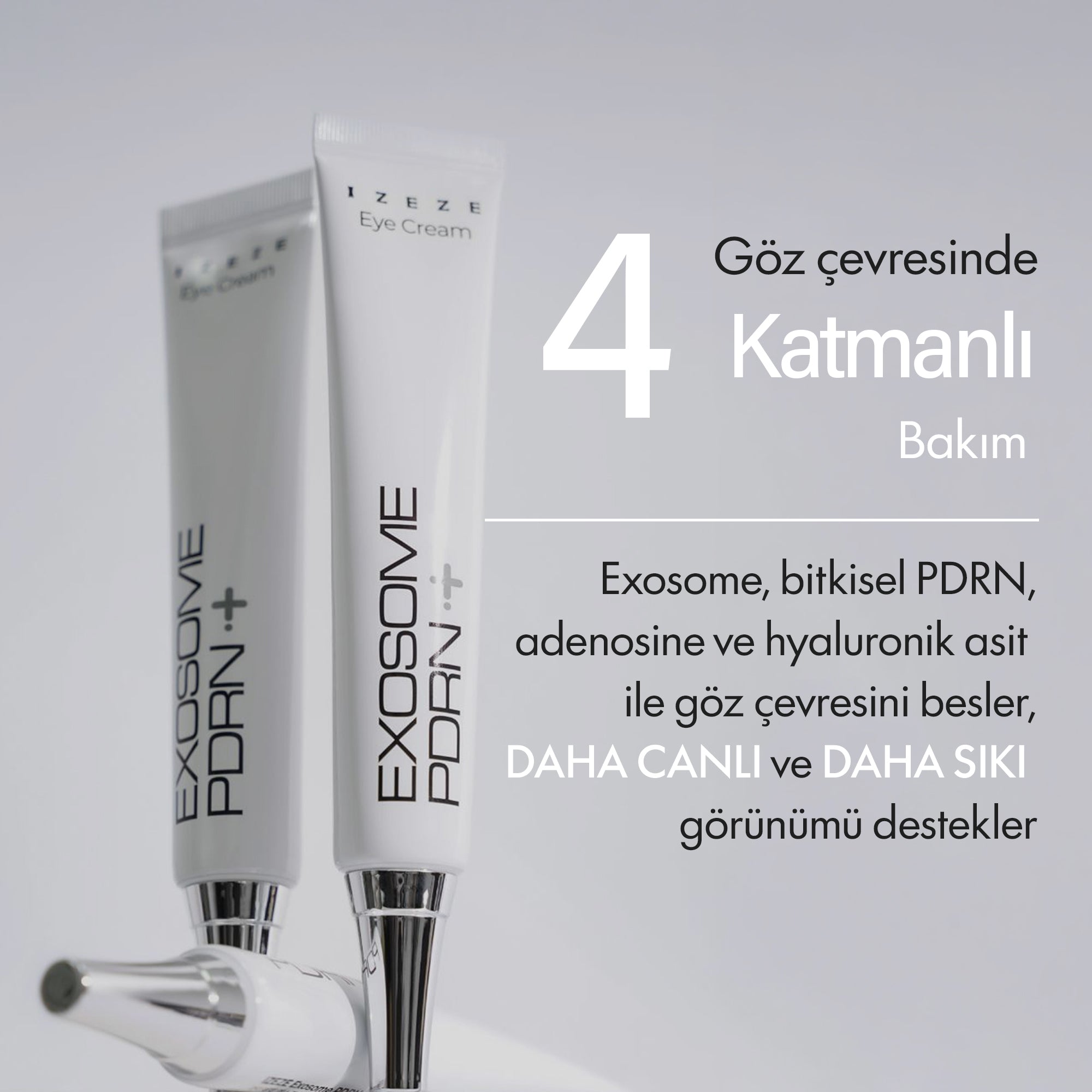 Izeze - Exosome PDRN Sıkılaştırıcı Göz Kremi 30 ml