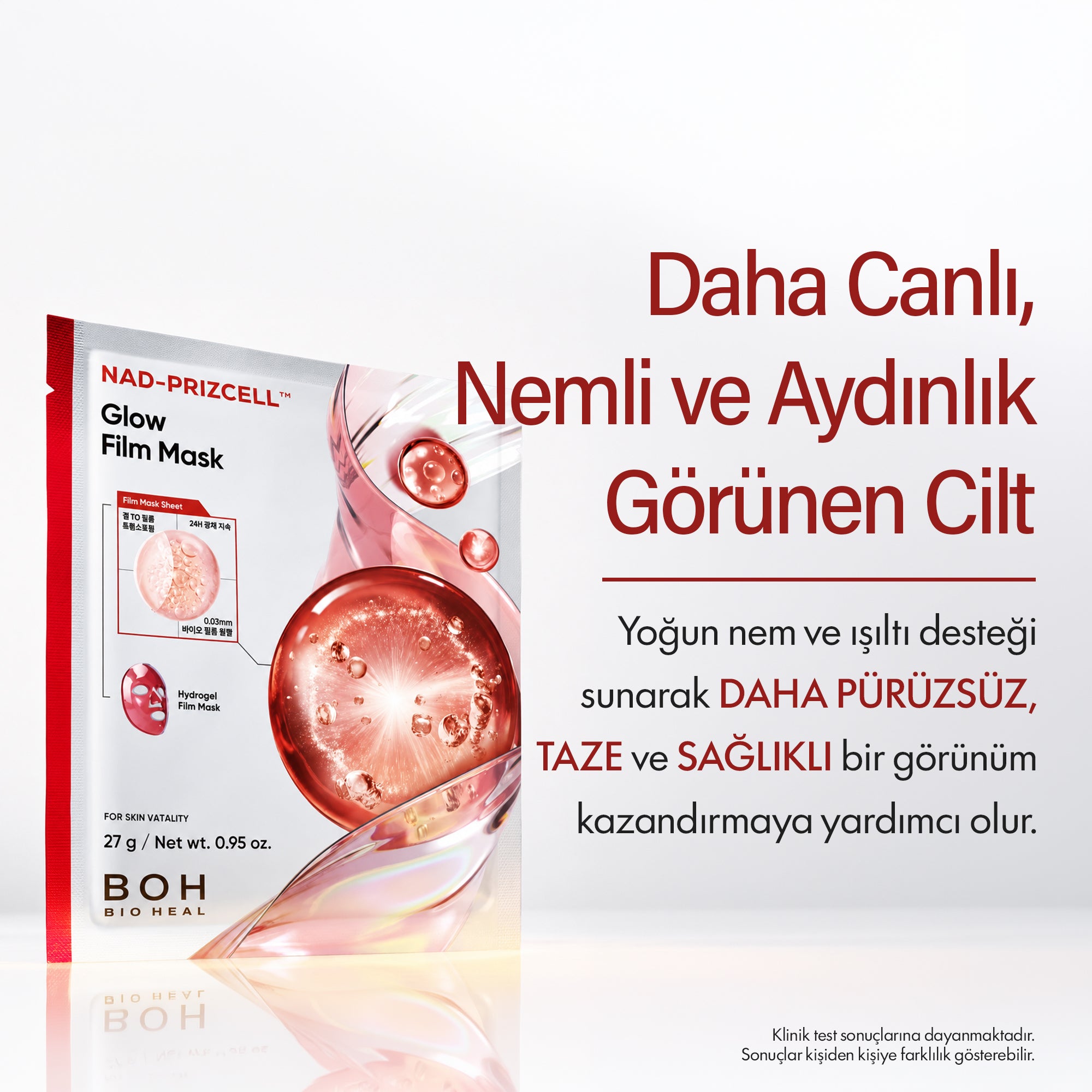 BOH Bioheal - NAD PRIZCELL™ Glow Film Maske