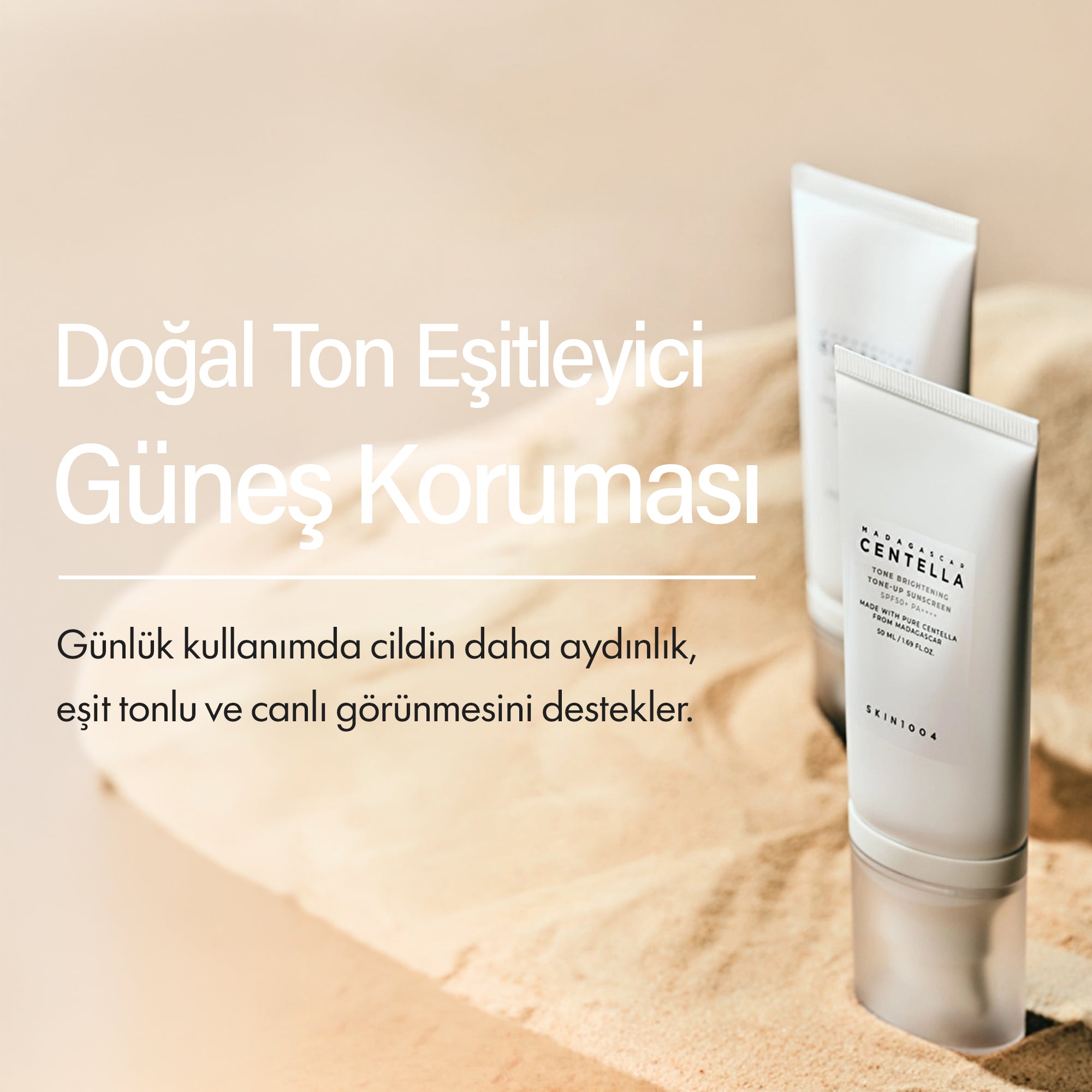 SKIN 1004 - Centella Tone Brightening Güneş Kremi 50 ml