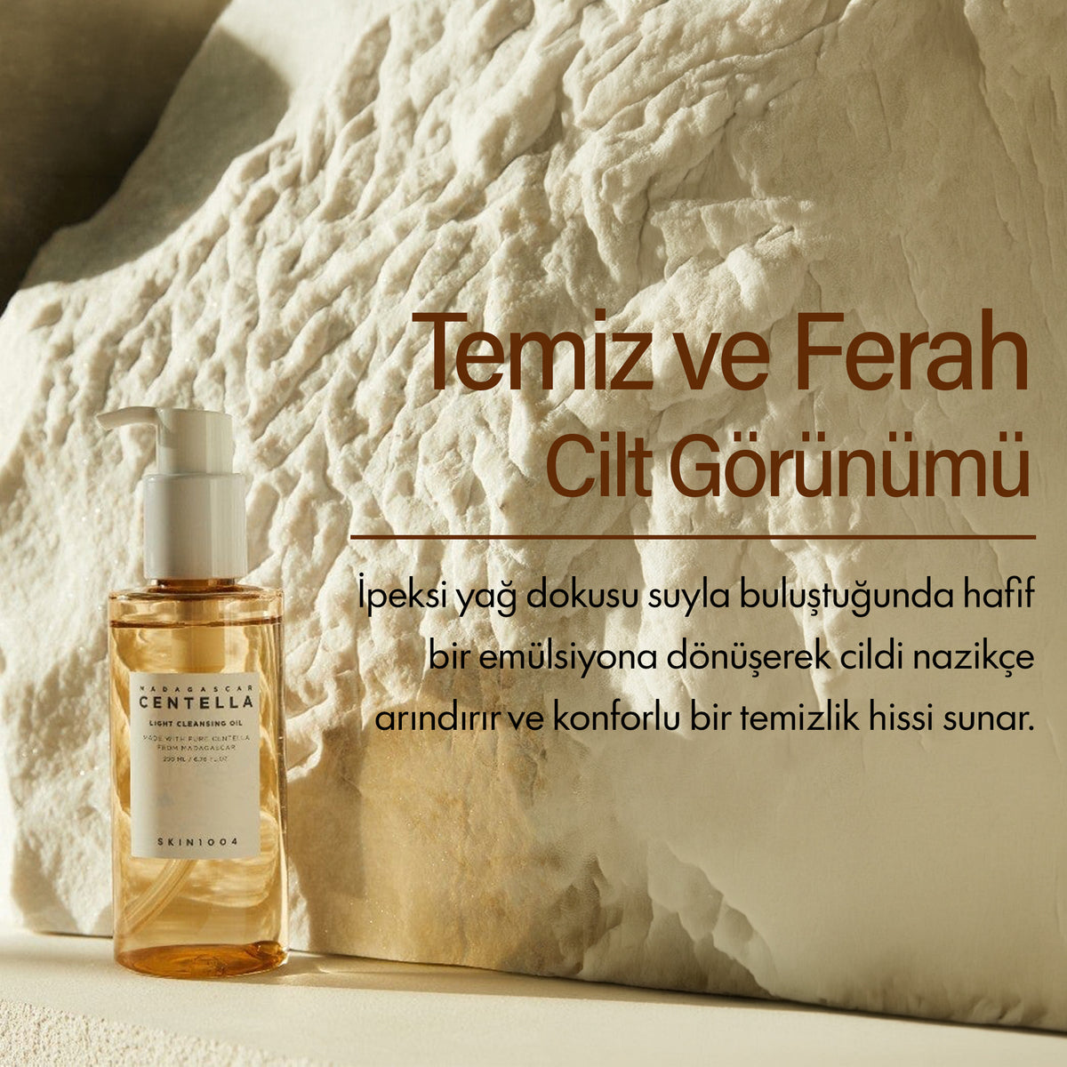 Skin 1004 - Centella Light Yüz Temizleme Yağı 200 ml