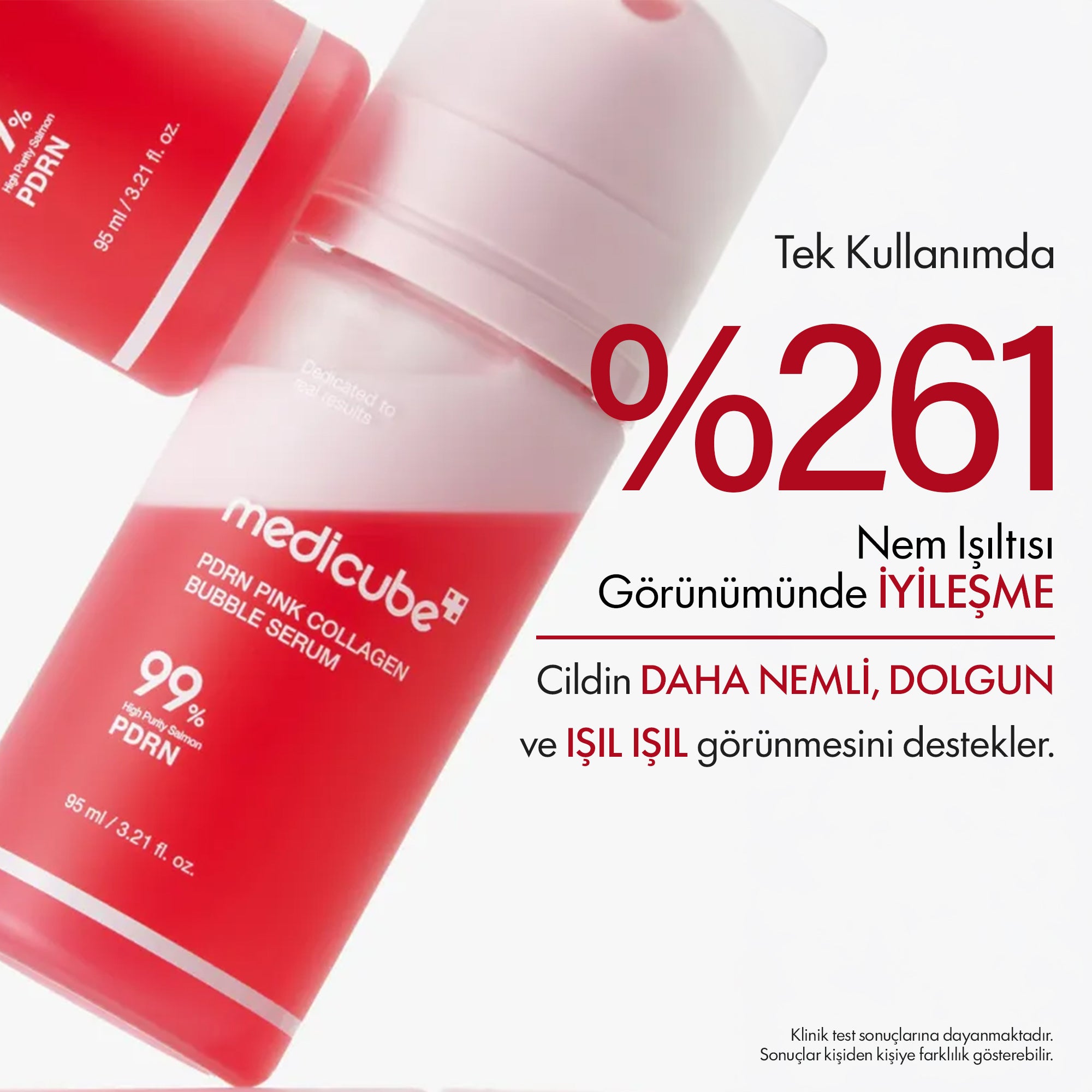Medicube - PDRN Pink Collagen Bubble Serum 95 ml
