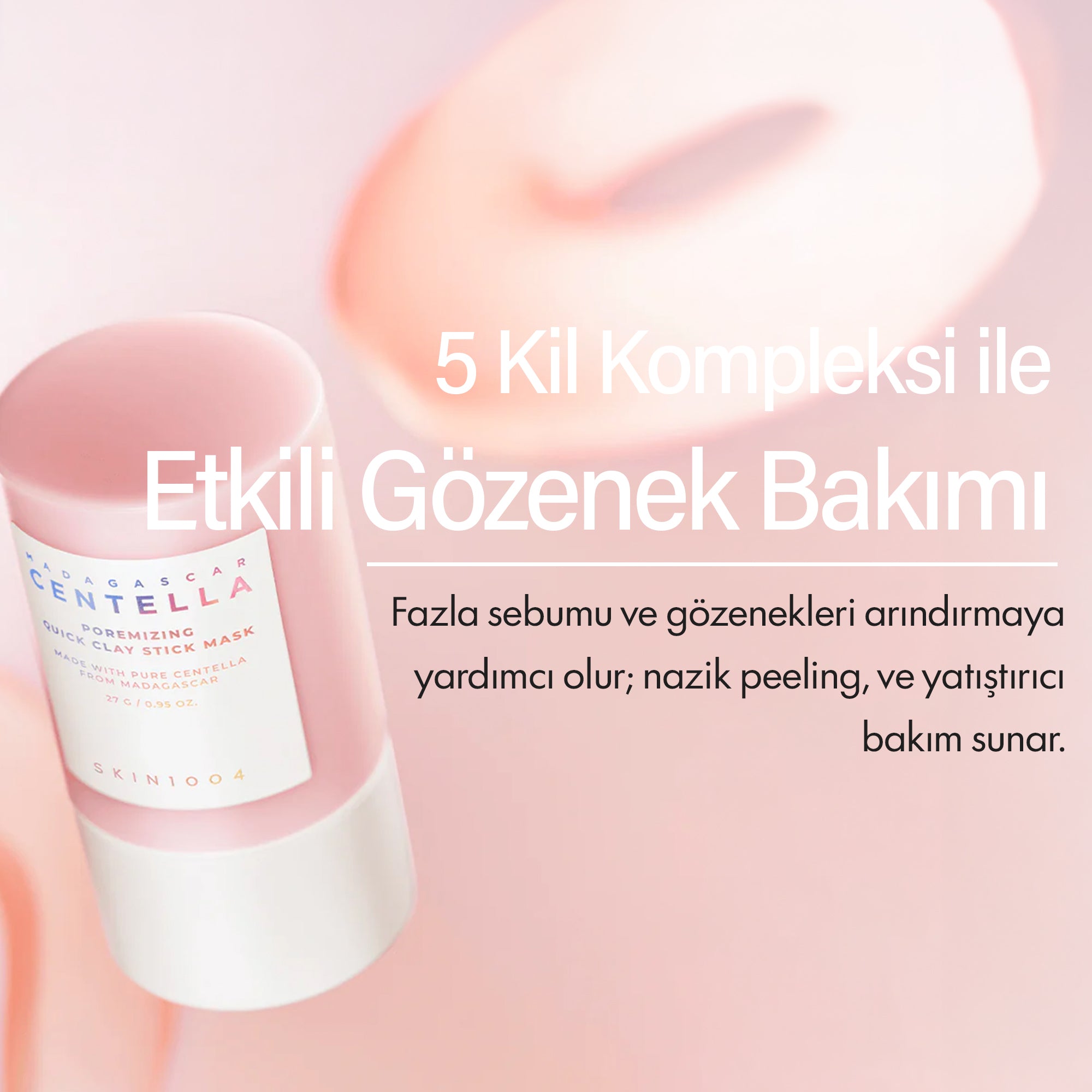 SKIN 1004 - Centella Poremizing Quick Clay Stick Maske 27 g