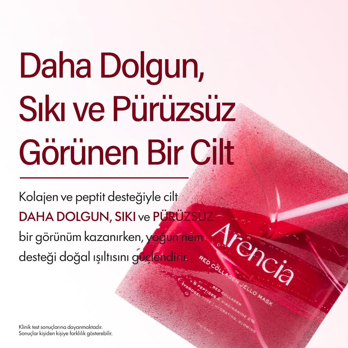 Arencia - Red Collagen Jello Maske