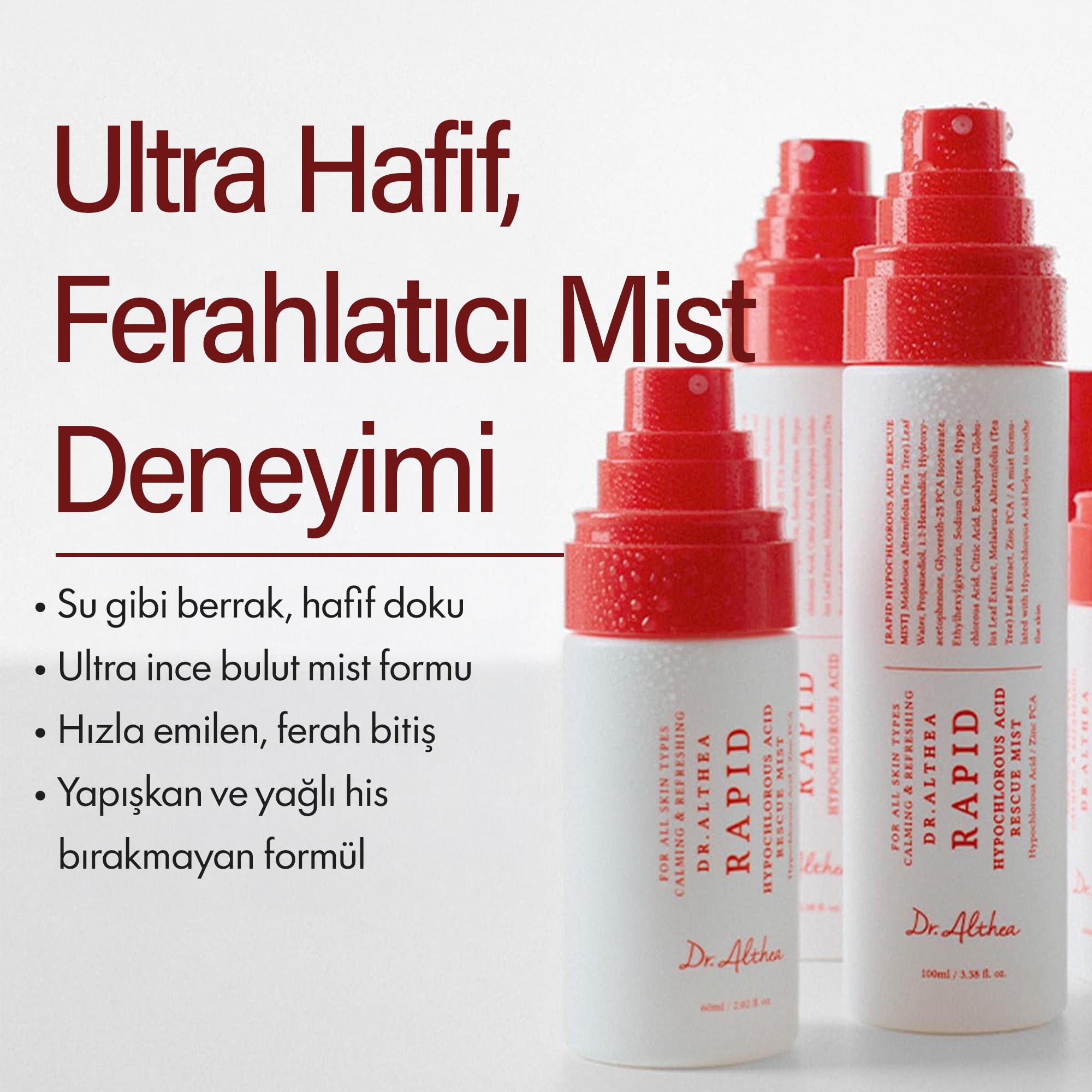 Dr. Althea - Rapid Hypochlorous Acid Rescue Mist 100 ml