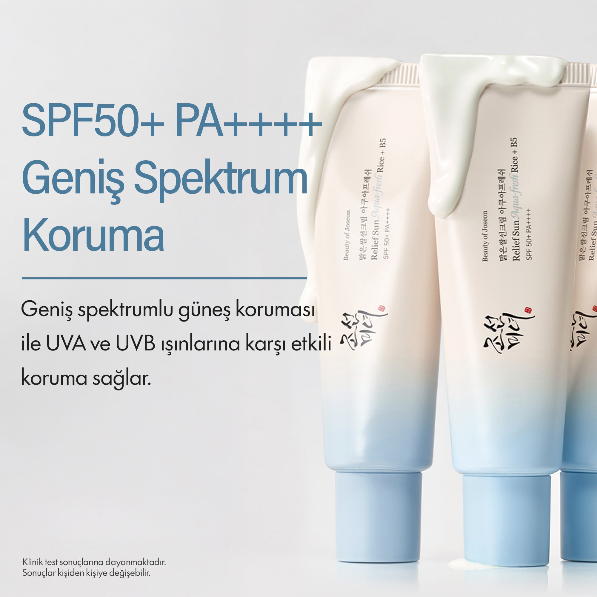 BEAUTY OF JOSEON - Relief Sun Aqua Fresh Rice B5 SPF50+ Güneş Kremi 50 ml