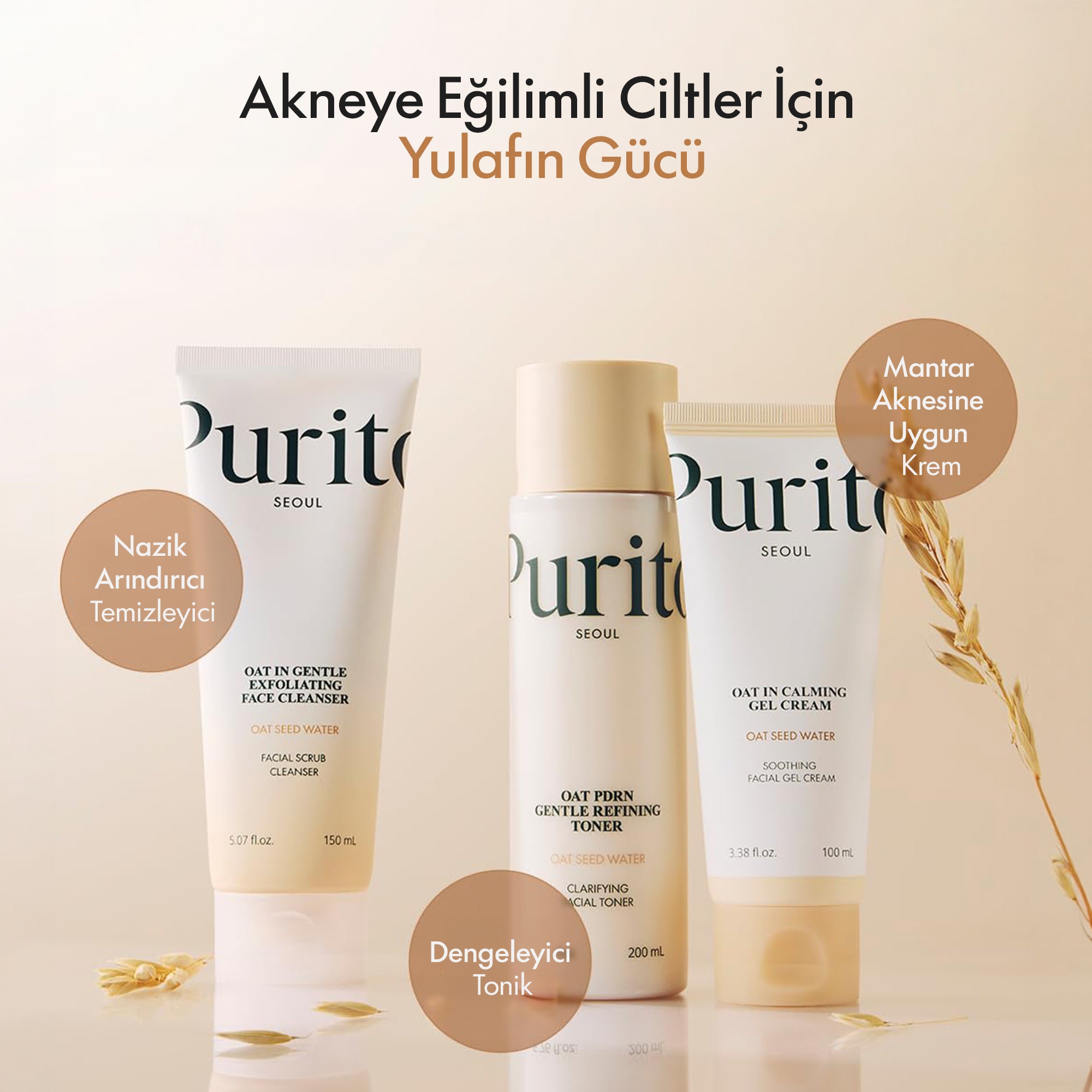 PURİTO SEOUL -  Oat-in Calming Jel Krem 100 ml